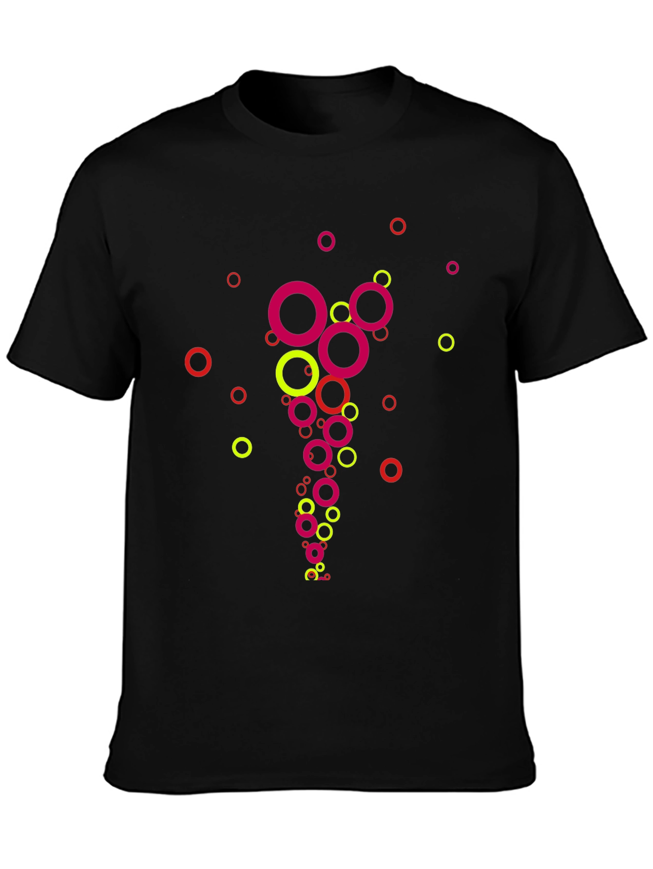 Abstract Circle Pattern T-Shirt