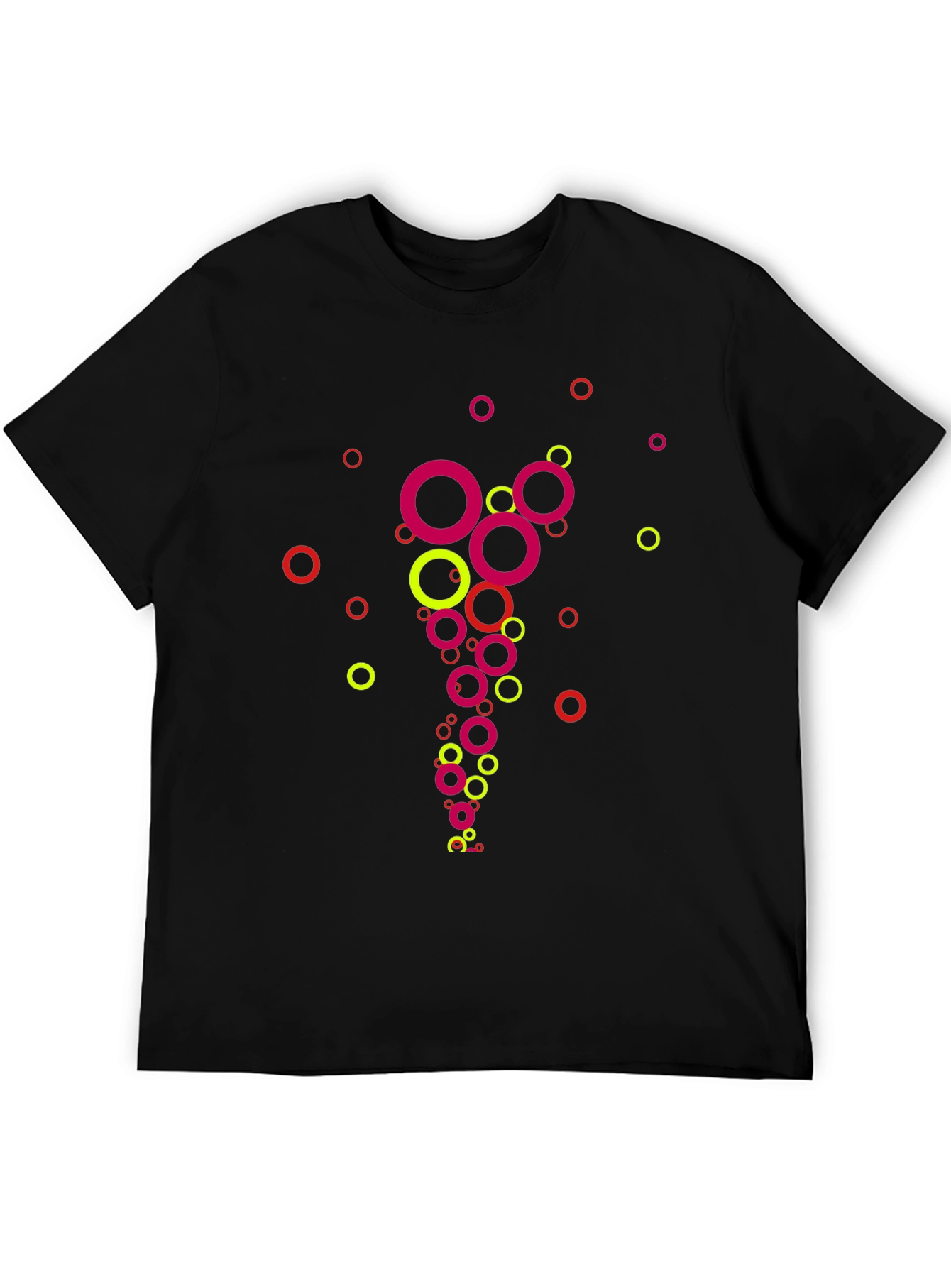Abstract Circle Pattern T-Shirt