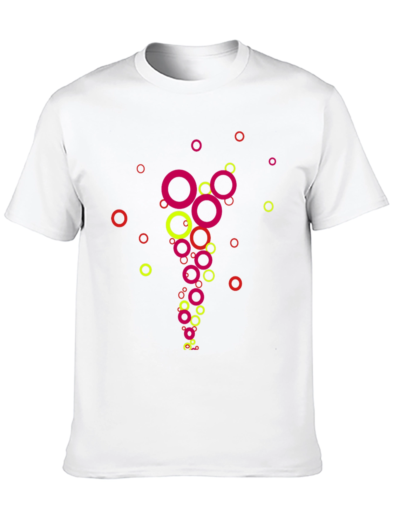 Abstract Circle Pattern T-Shirt