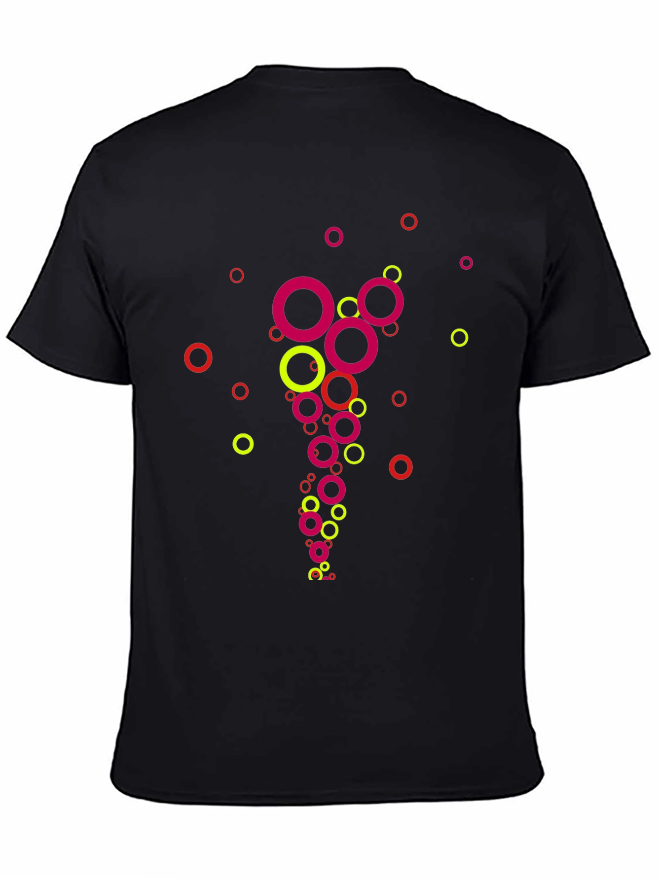 Abstract Circle Pattern T-Shirt