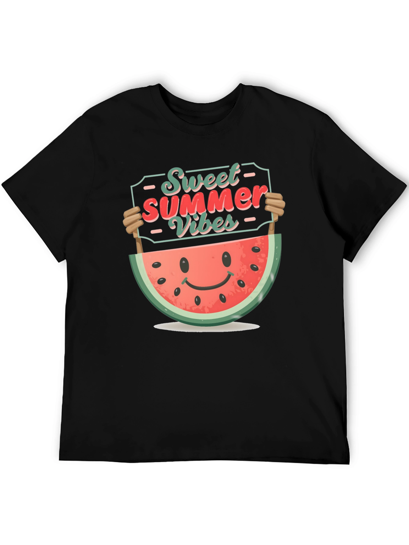 Sweet Summer Vibes Watermelon Graphic Tee