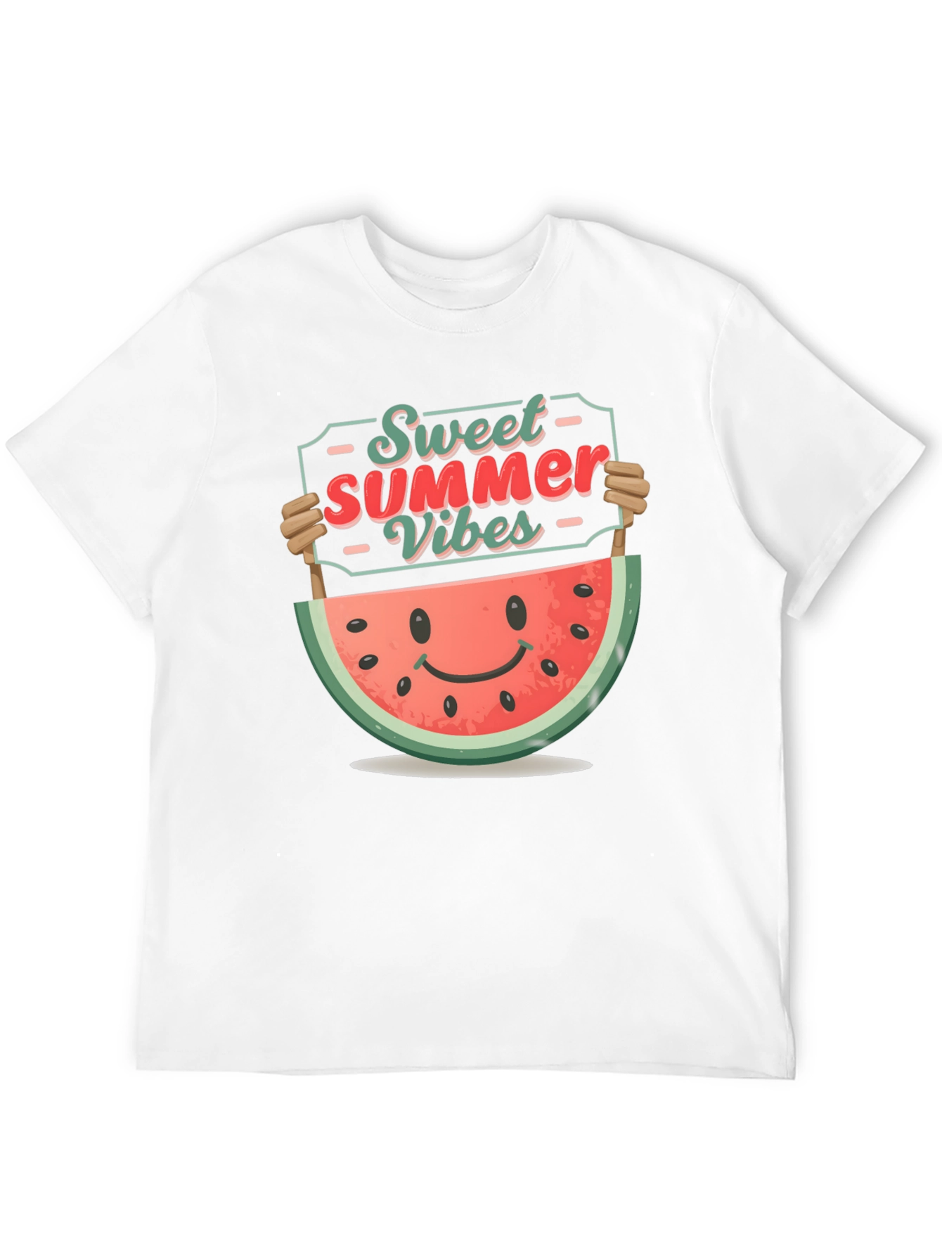 Sweet Summer Vibes Watermelon Graphic Tee