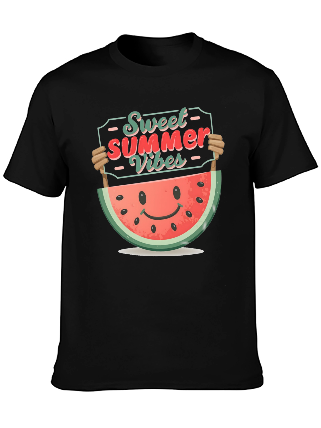 Sweet Summer Vibes Watermelon Graphic Tee