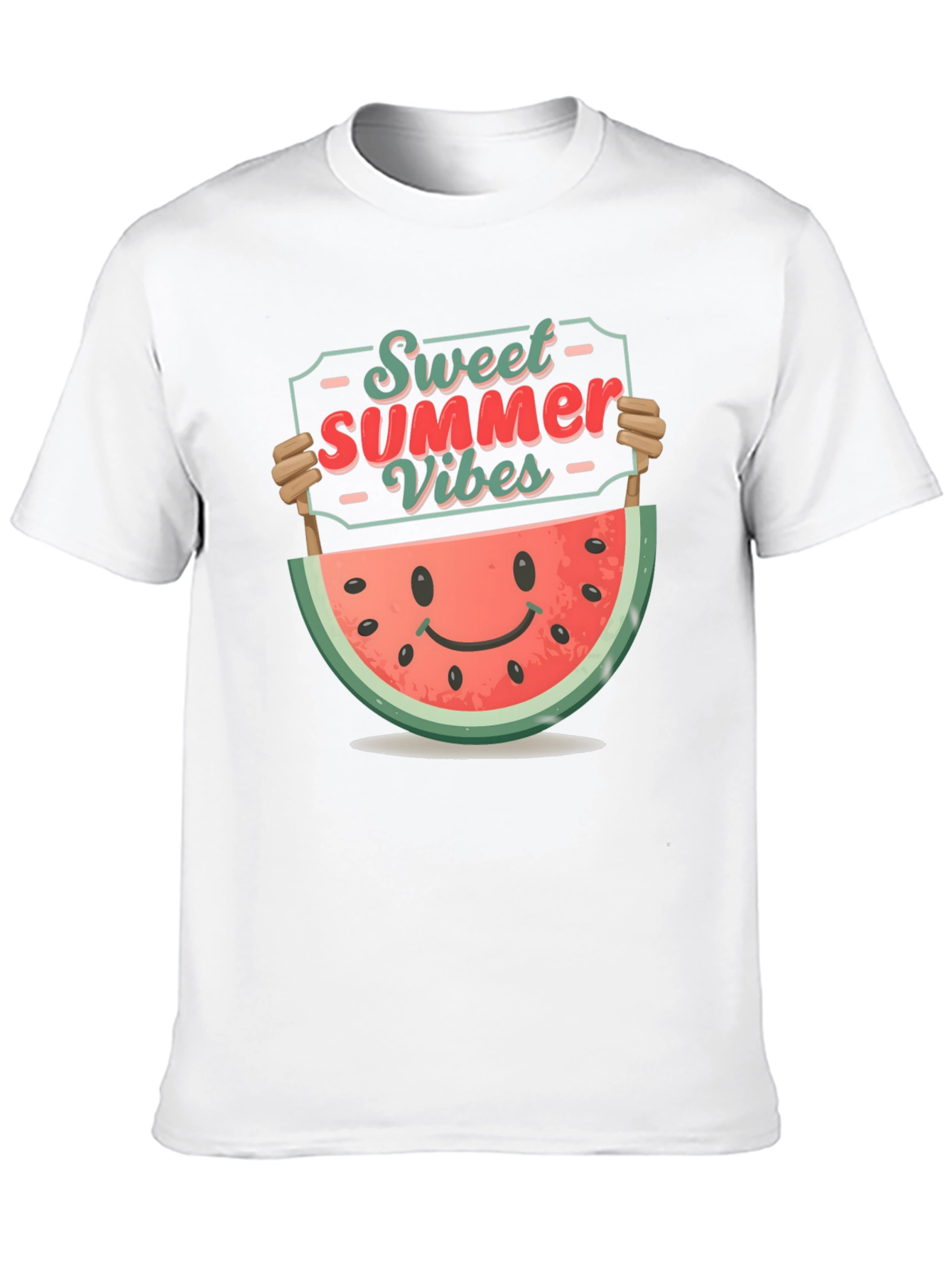Sweet Summer Vibes Watermelon Graphic Tee