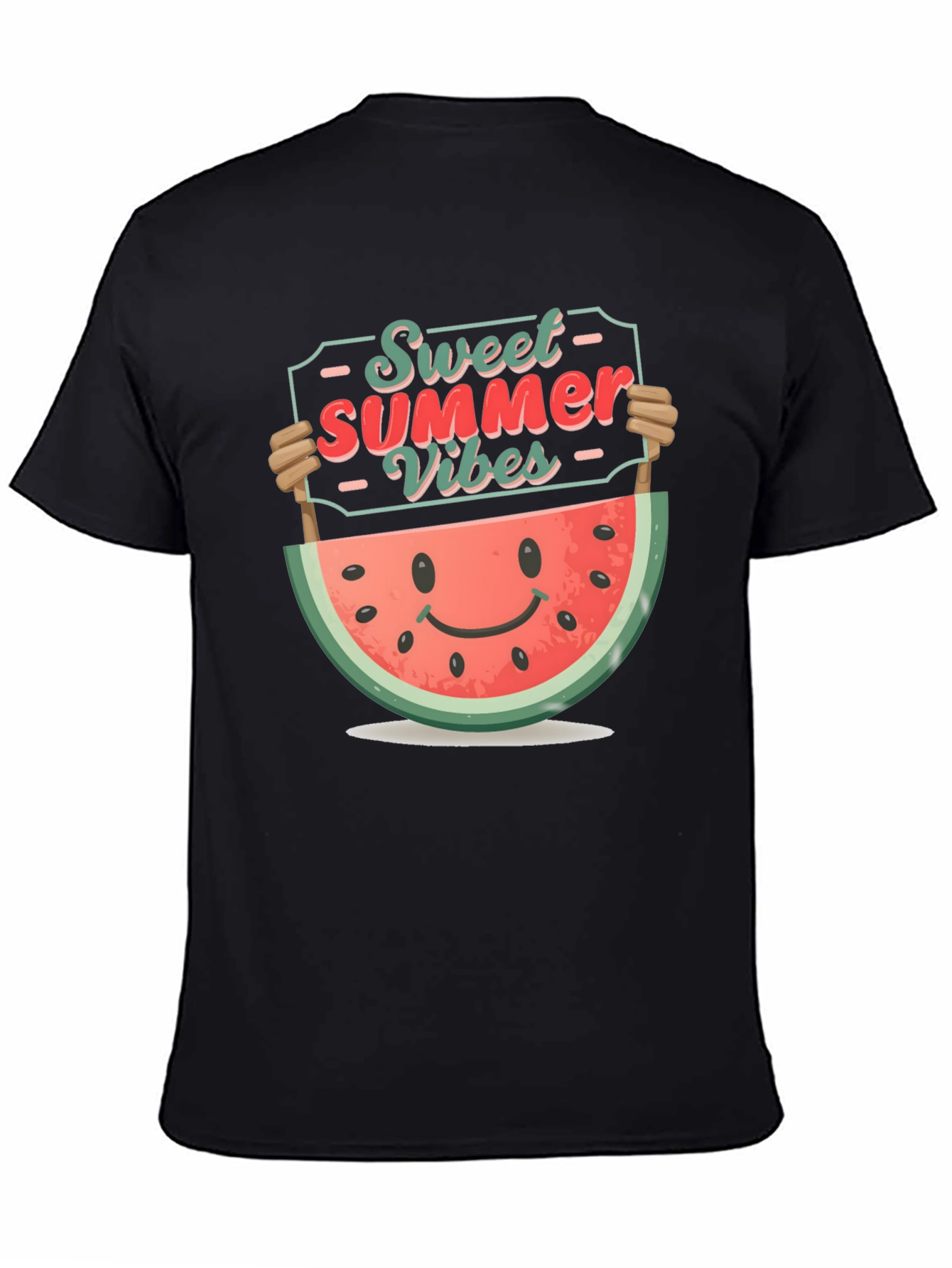 Sweet Summer Vibes Watermelon Graphic Tee