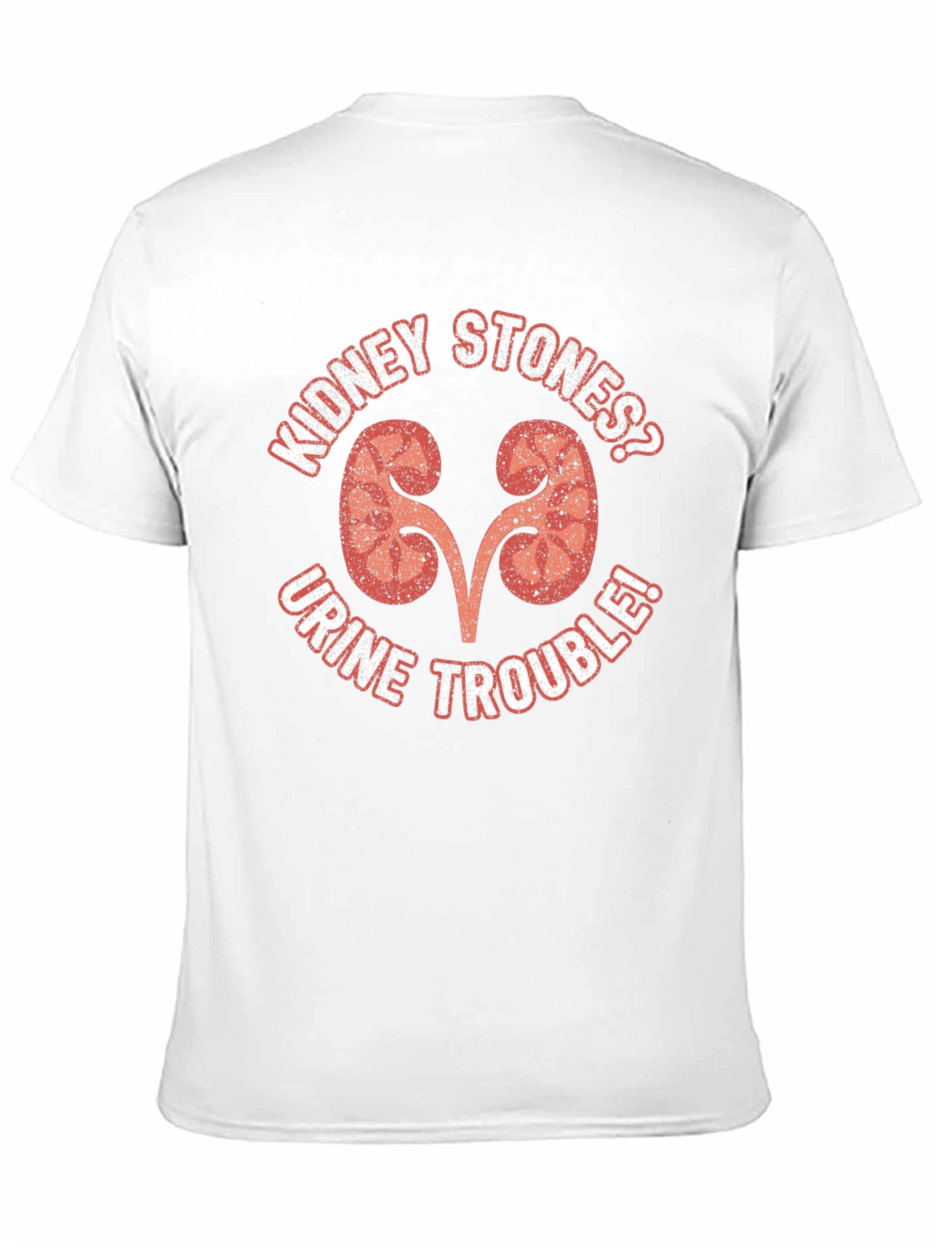 Kidney Stone Humor Graphic Tee - Black