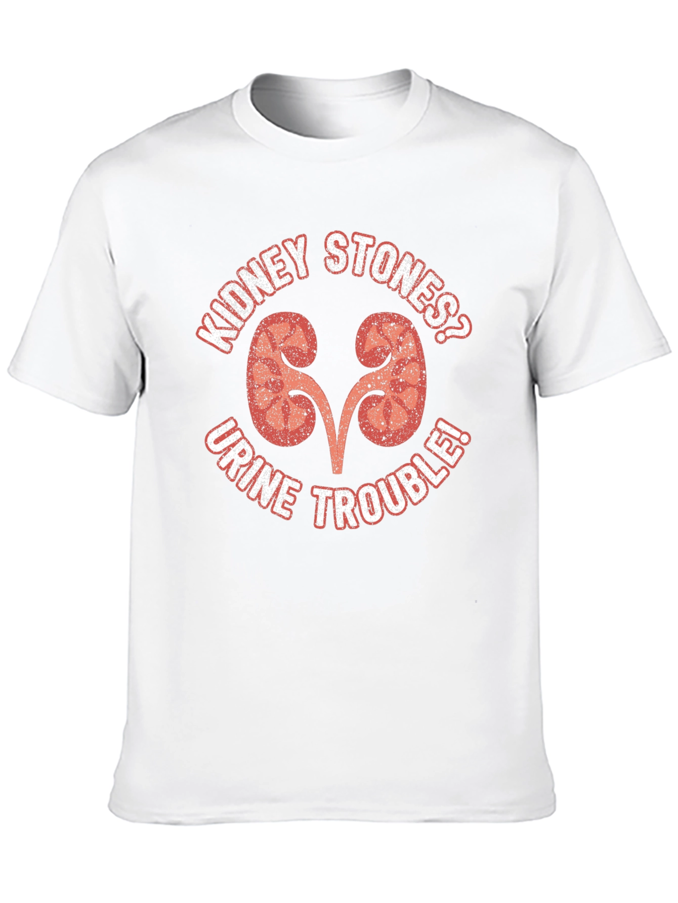 Kidney Stone Humor Graphic Tee - Black