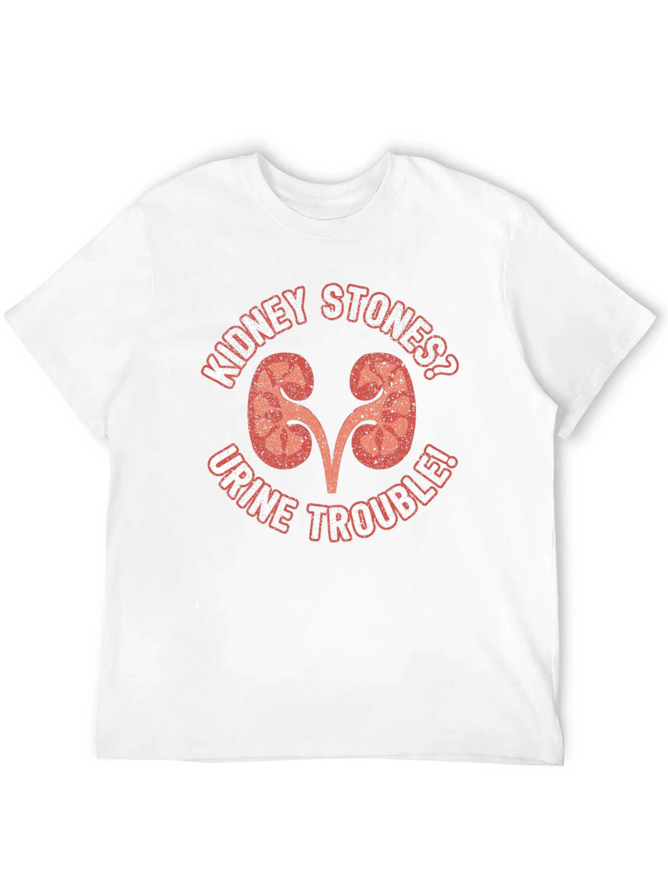 Kidney Stone Humor Graphic Tee - Black