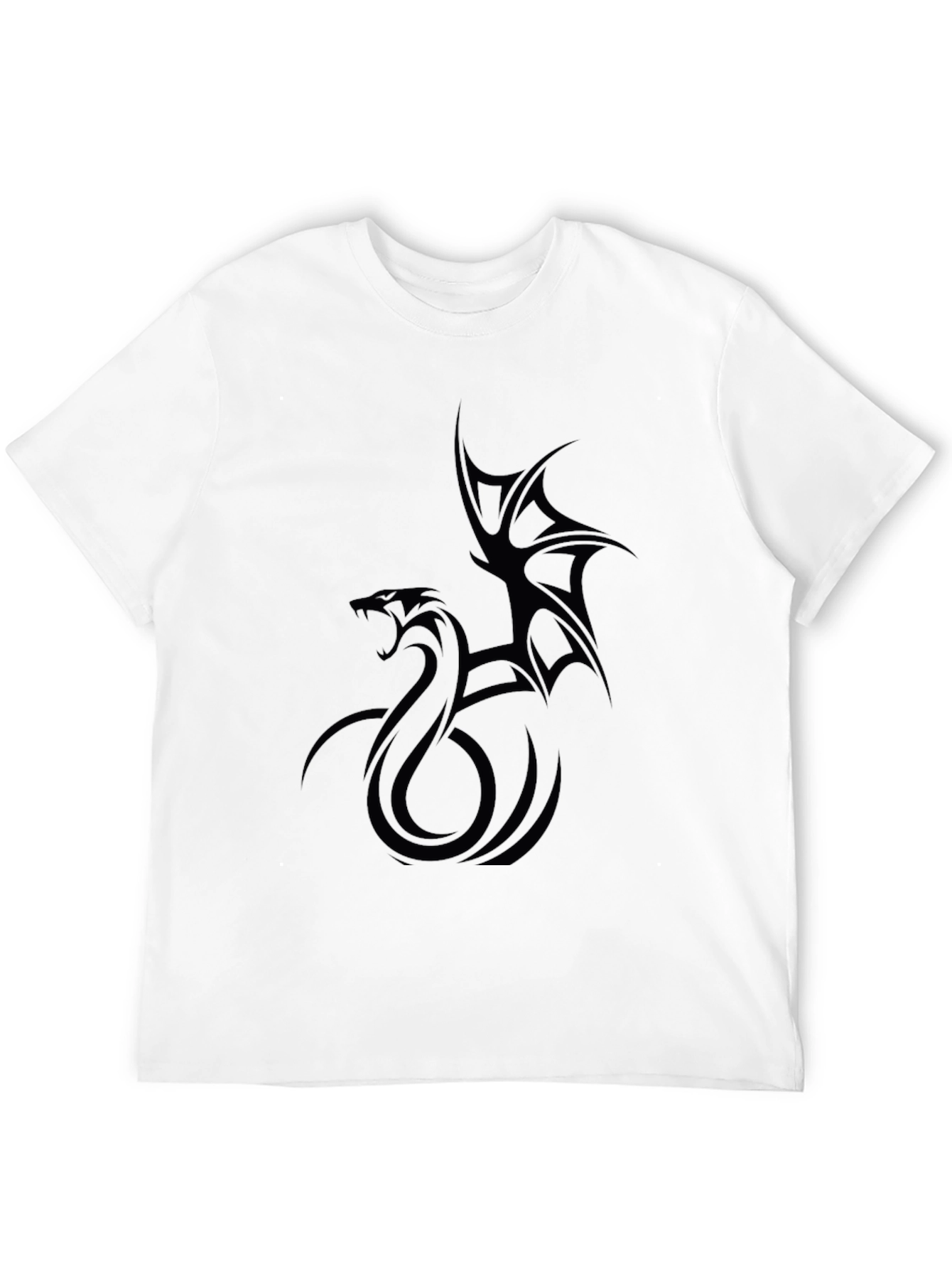 Black Dragon Graphic Tee - Mens Short Sleeve