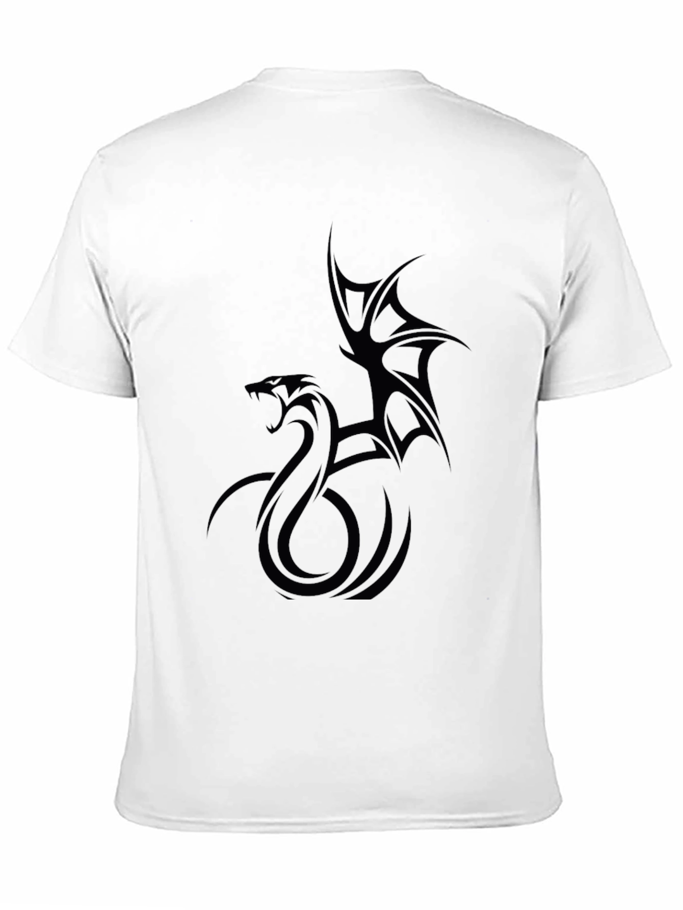 Black Dragon Graphic Tee - Mens Short Sleeve