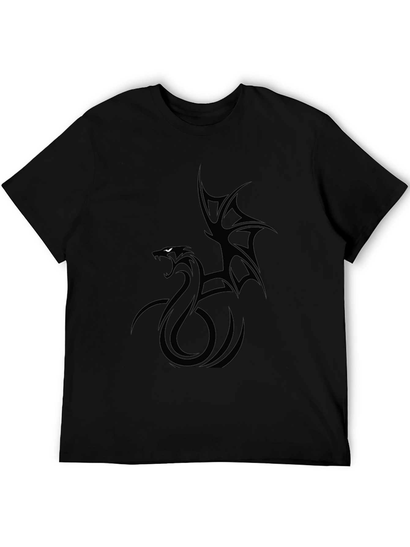 Black Dragon Graphic Tee - Mens Short Sleeve