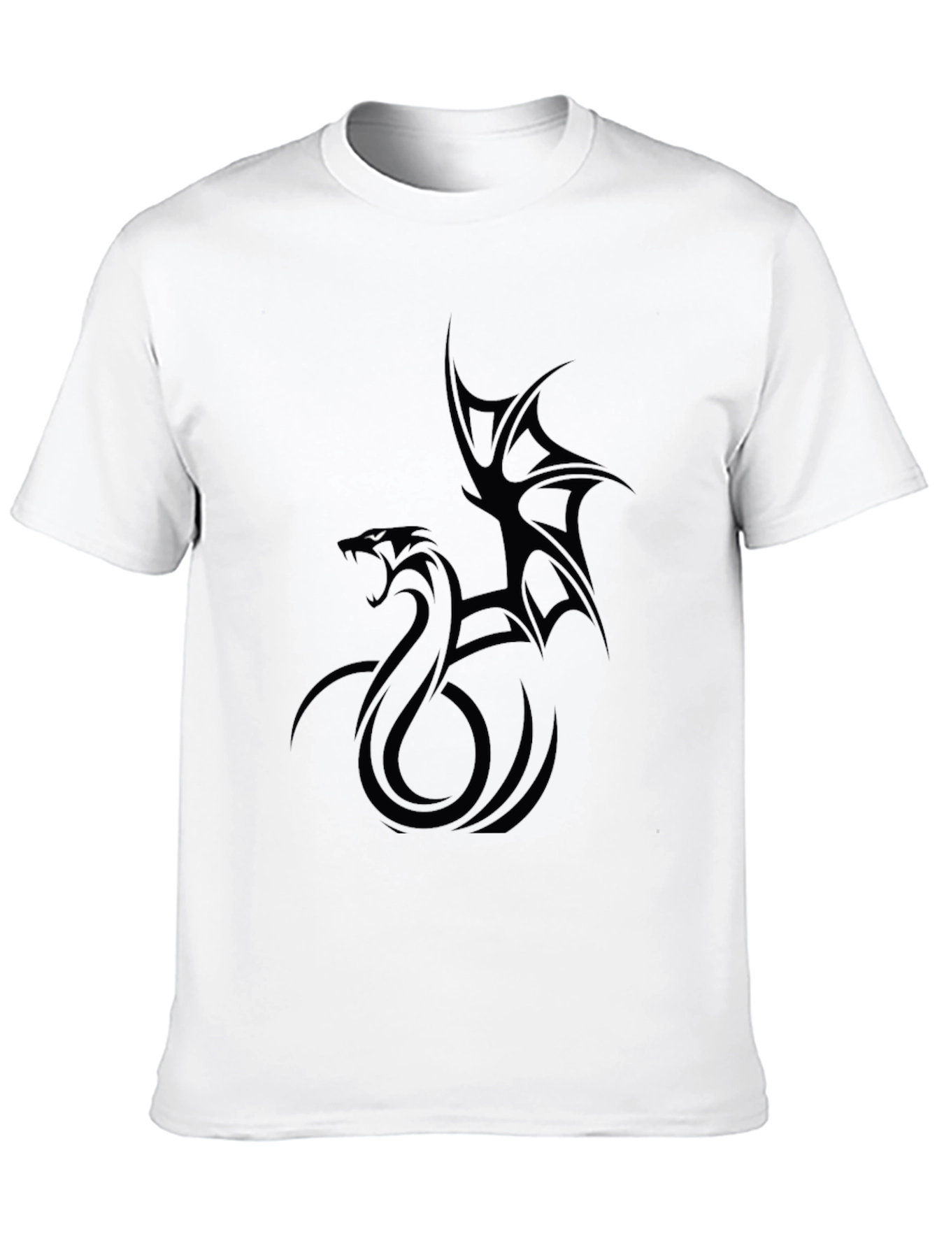Black Dragon Graphic Tee - Mens Short Sleeve