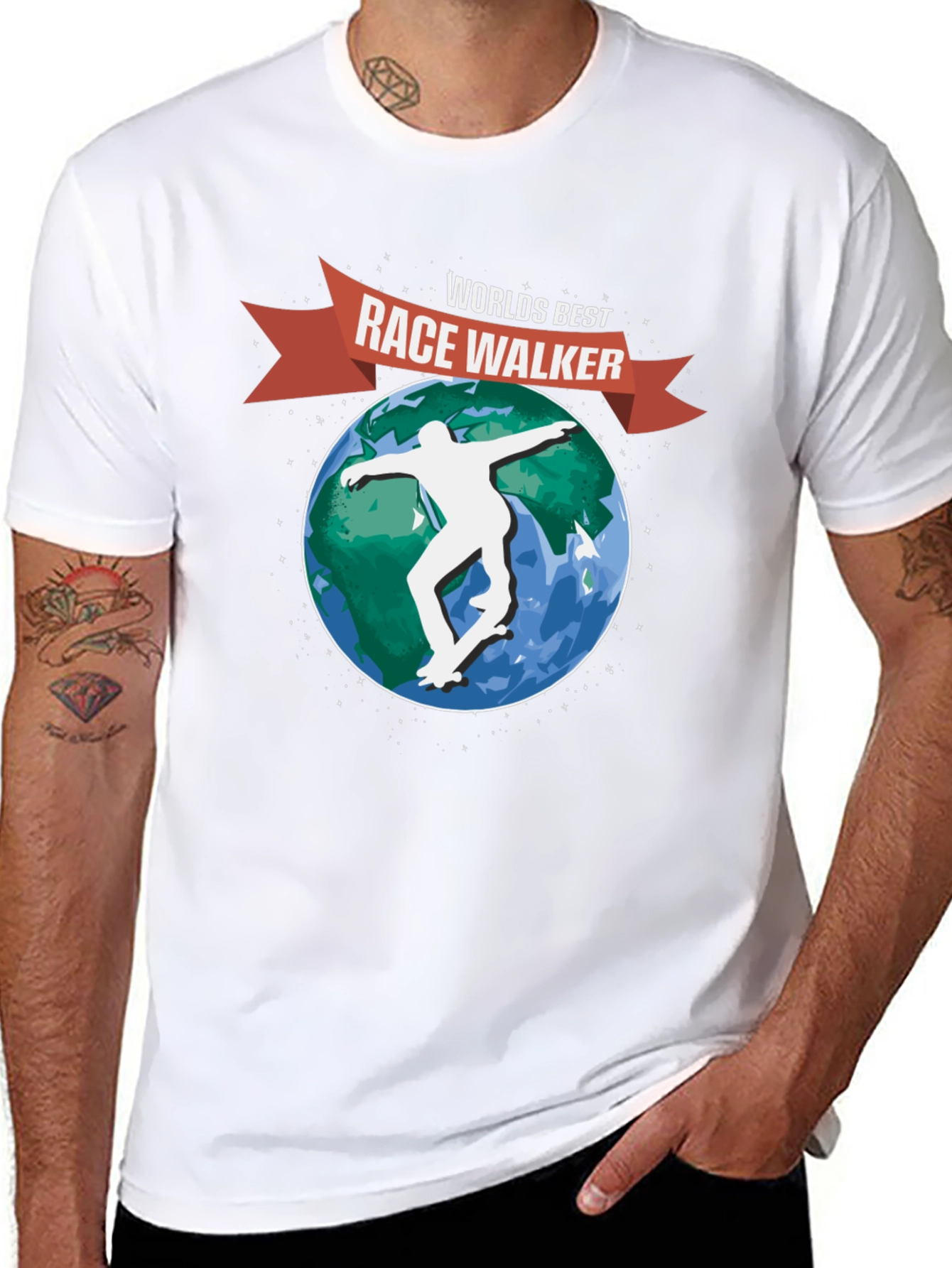 Worlds Best Race Walker T-Shirt