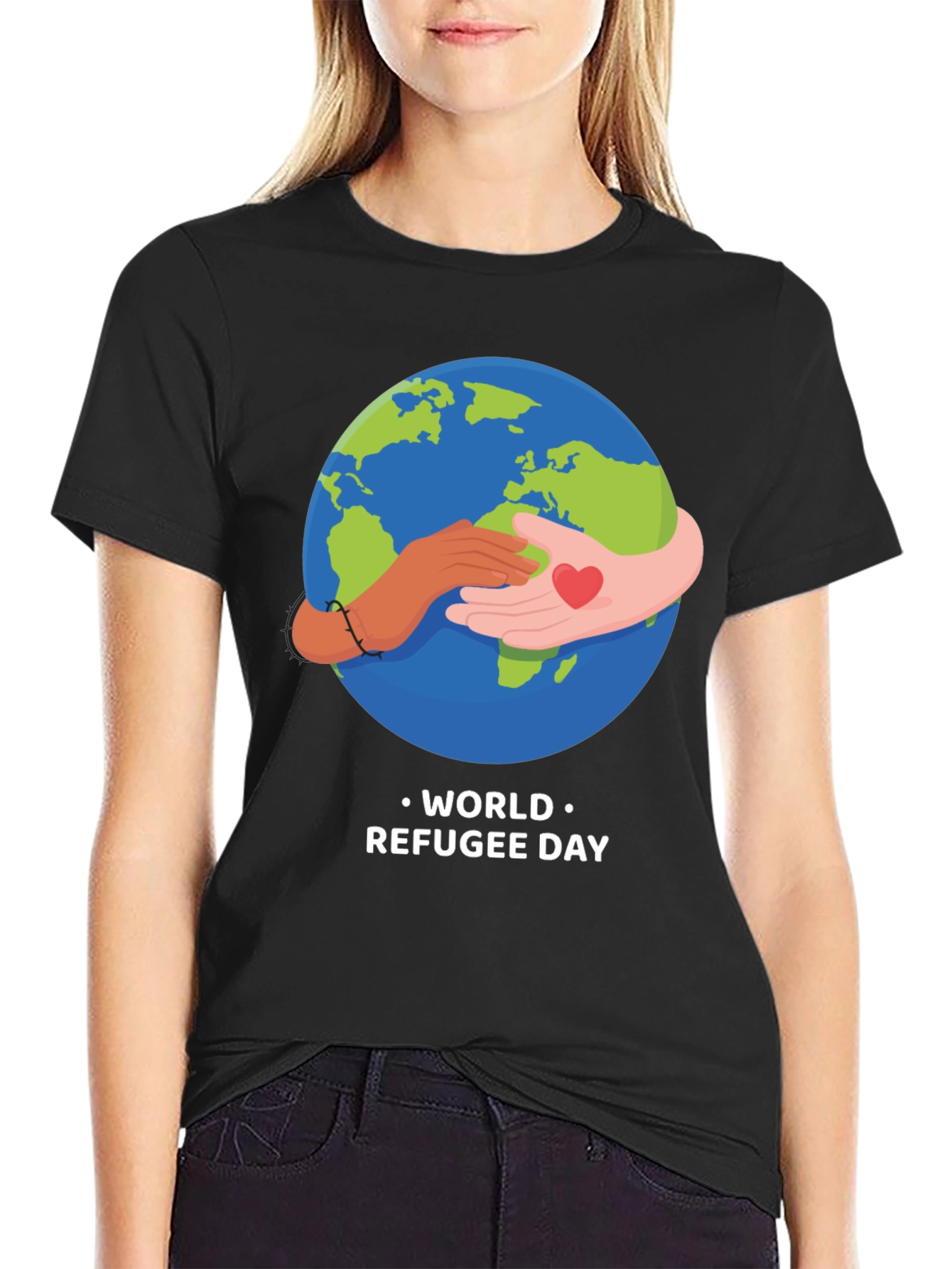 World Refugee Day T-Shirt: Unity and Support