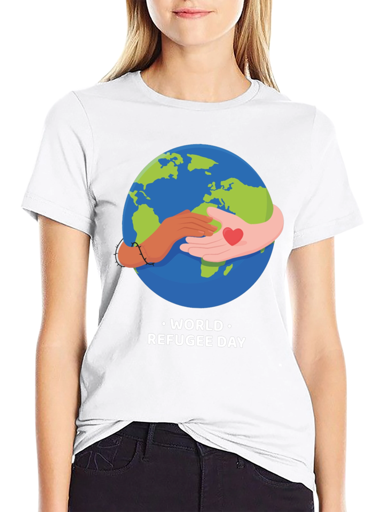World Refugee Day T-Shirt: Unity and Support