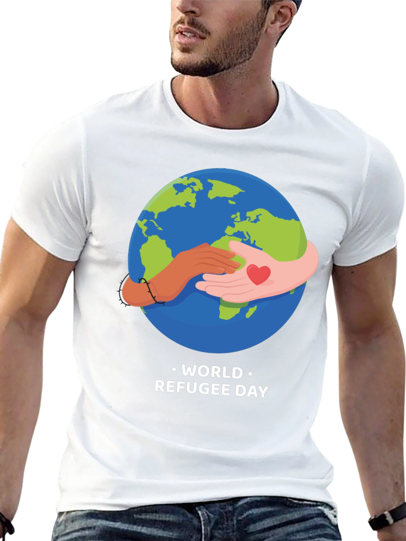 World Refugee Day T-Shirt: Unity and Support