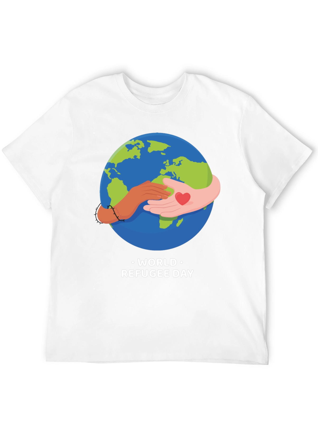 World Refugee Day T-Shirt: Unity and Support