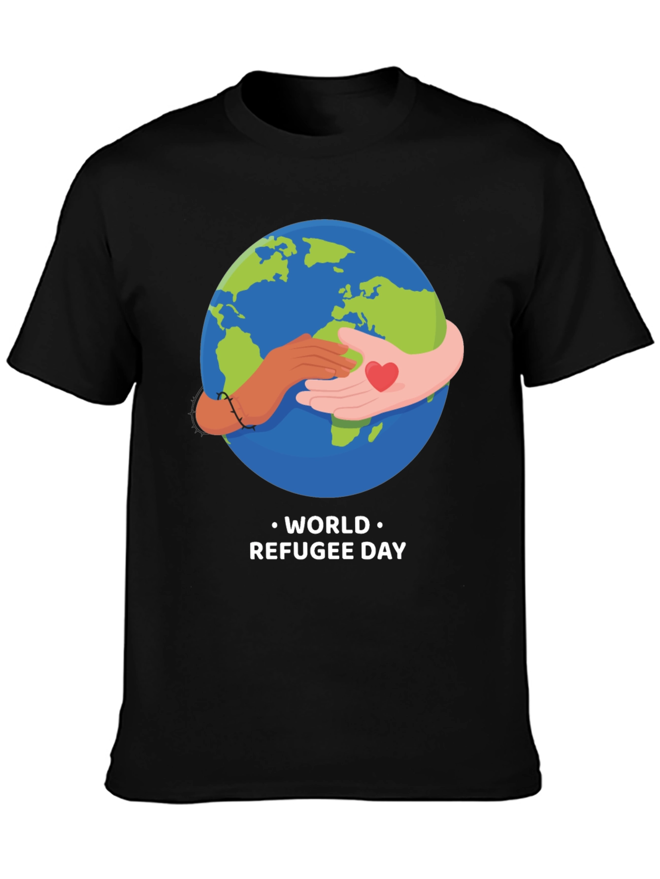World Refugee Day T-Shirt: Unity and Support