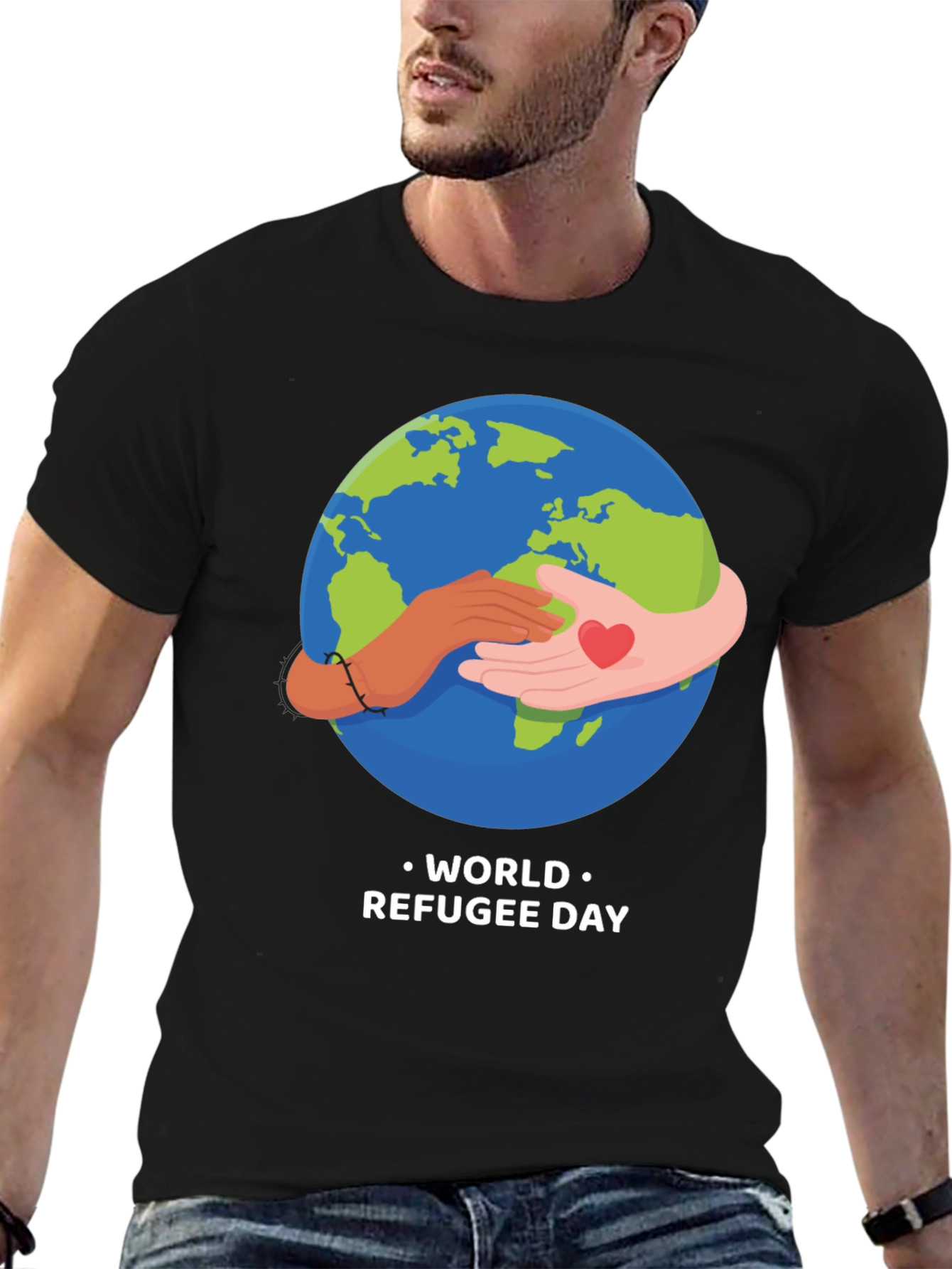World Refugee Day T-Shirt: Unity and Support