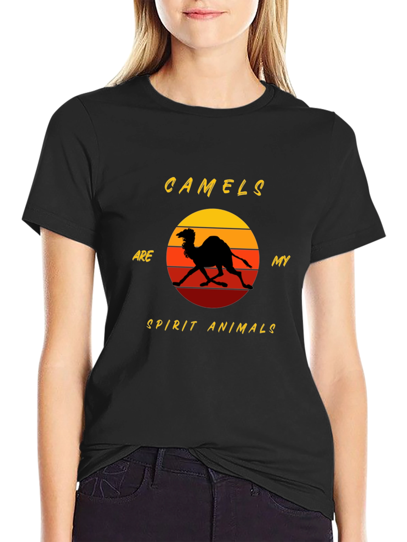 Camels Are My Spirit Animals Graphic Tee