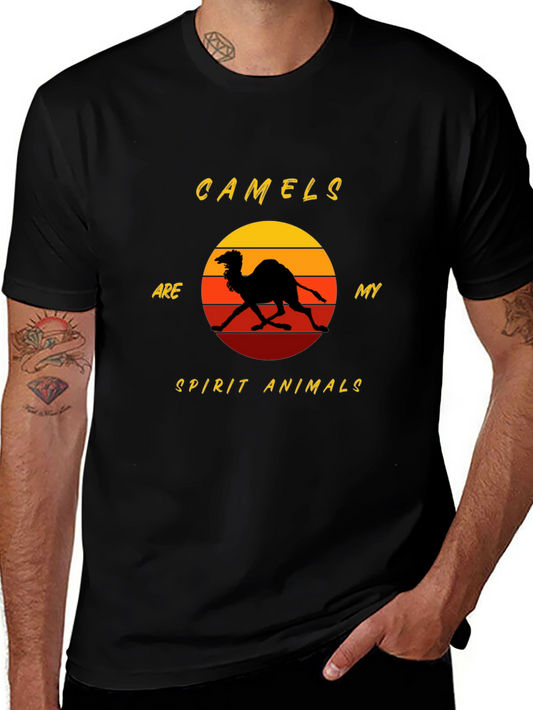 Camels Are My Spirit Animals Graphic Tee