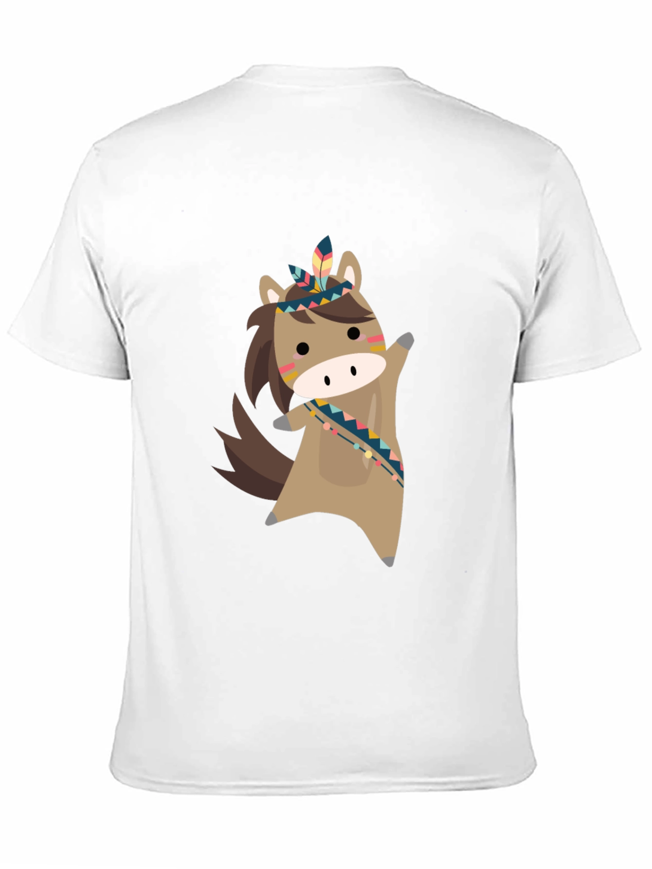 Cute Cartoon Horse Tee