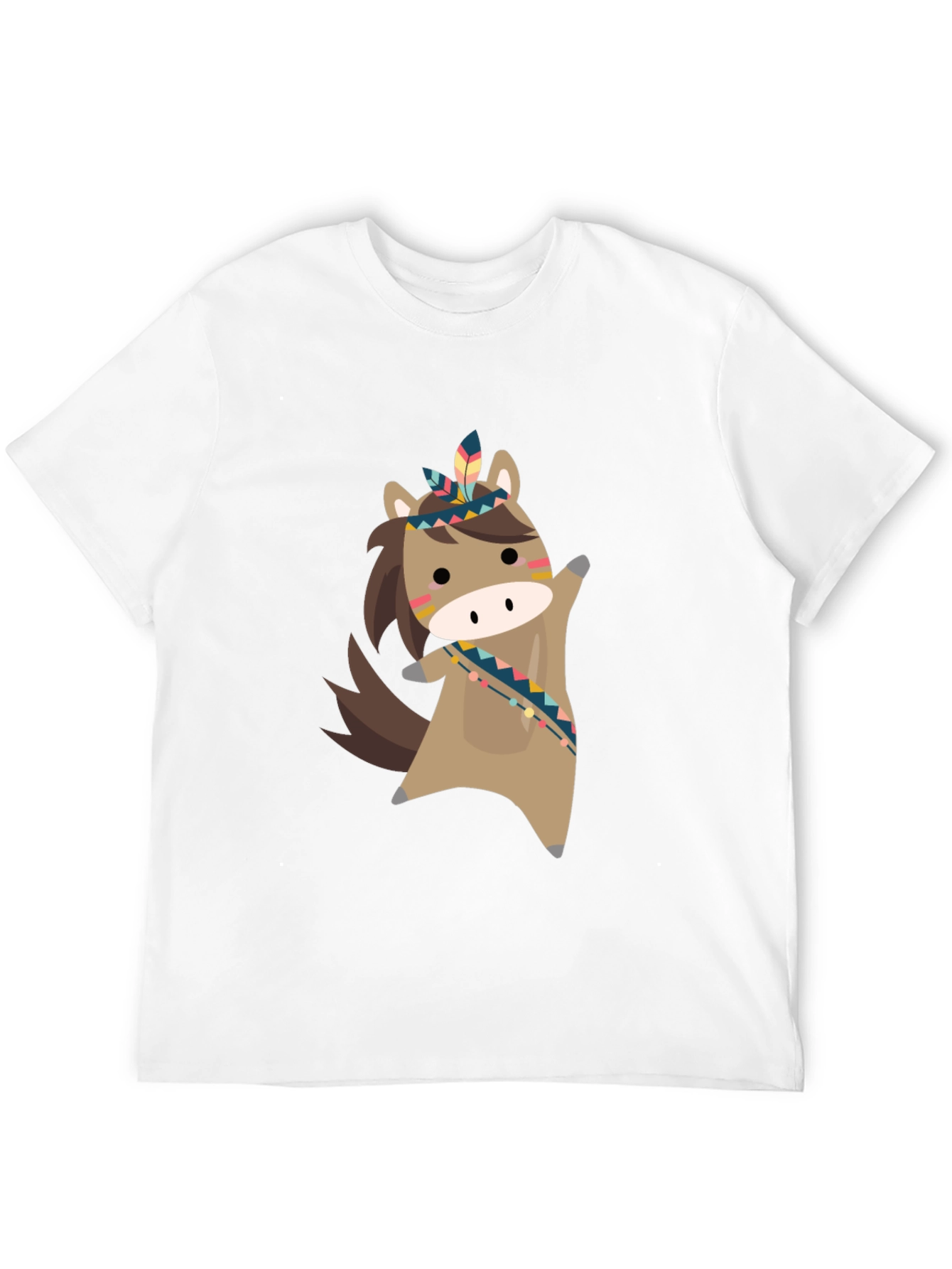 Cute Cartoon Horse Tee