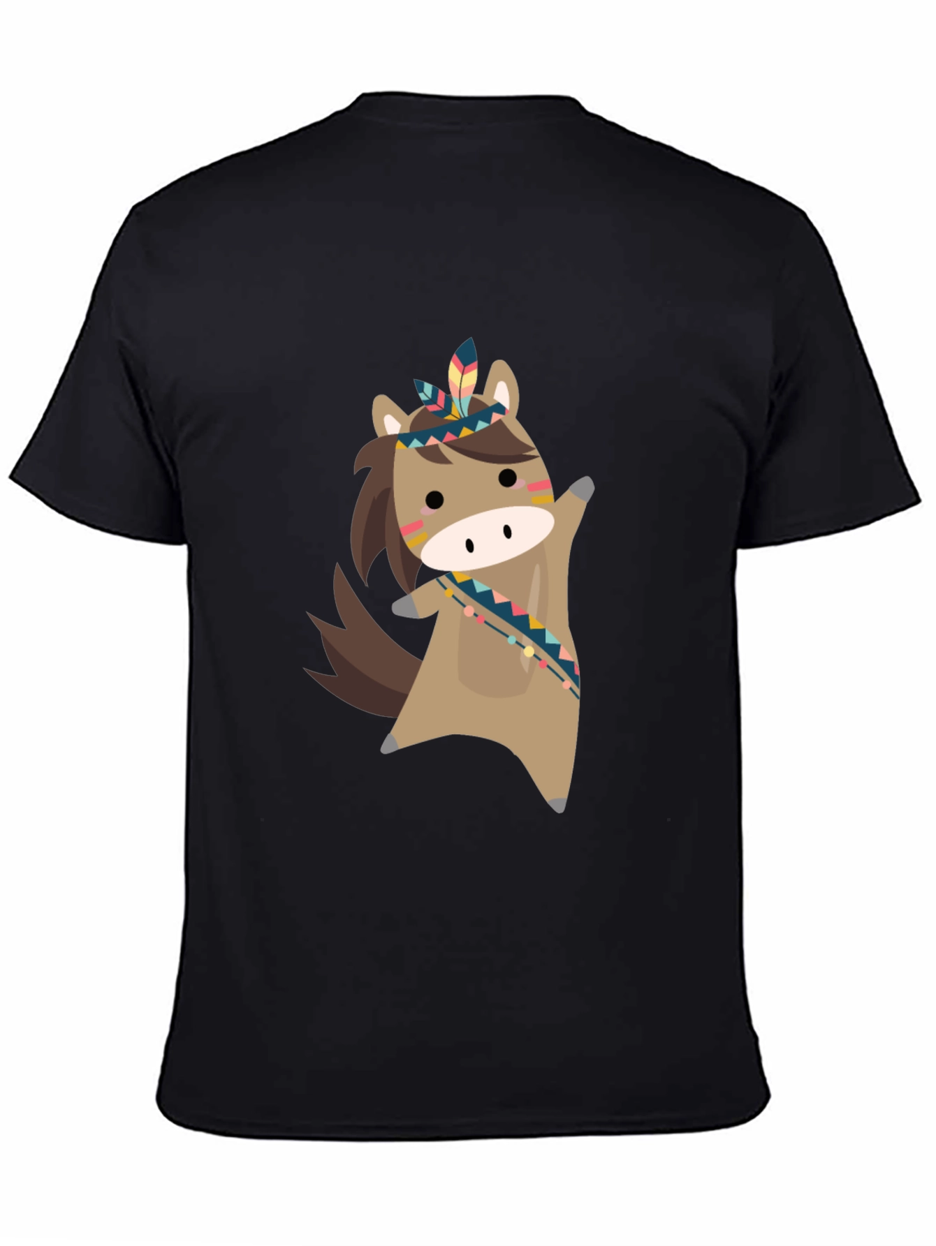 Cute Cartoon Horse Tee