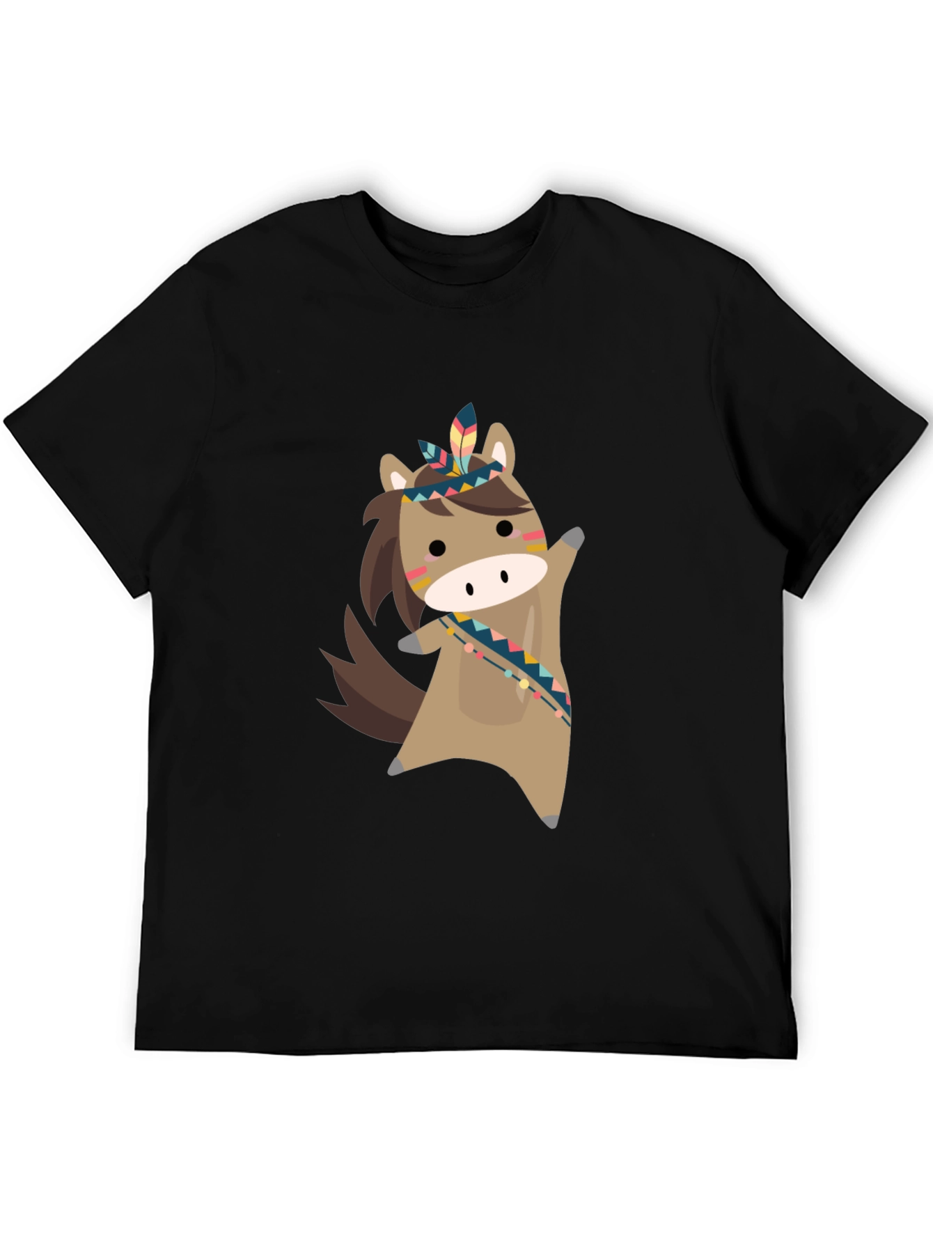 Cute Cartoon Horse Tee