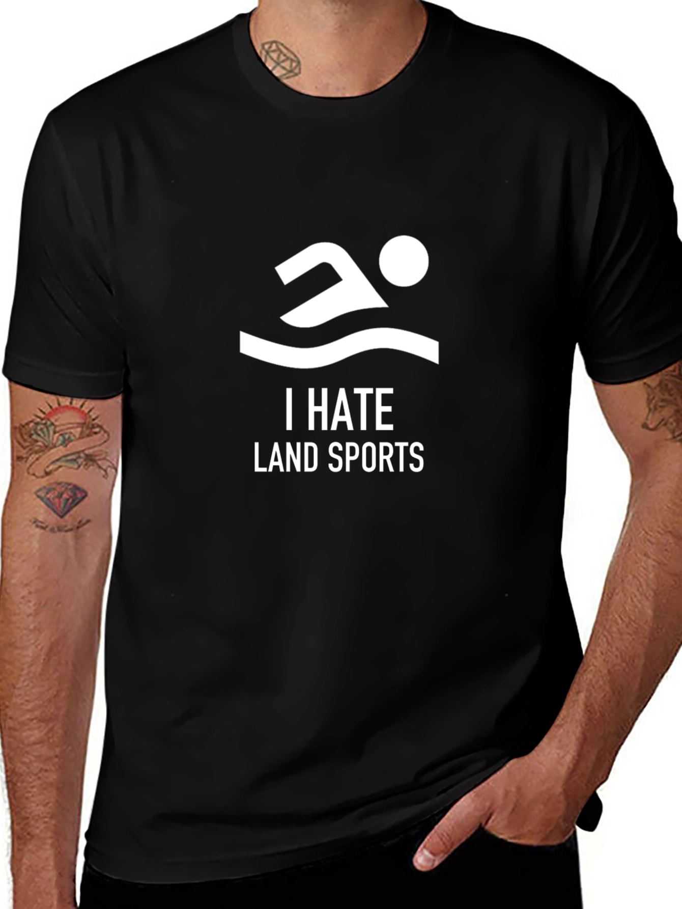 I Hate Land Sports T-Shirt