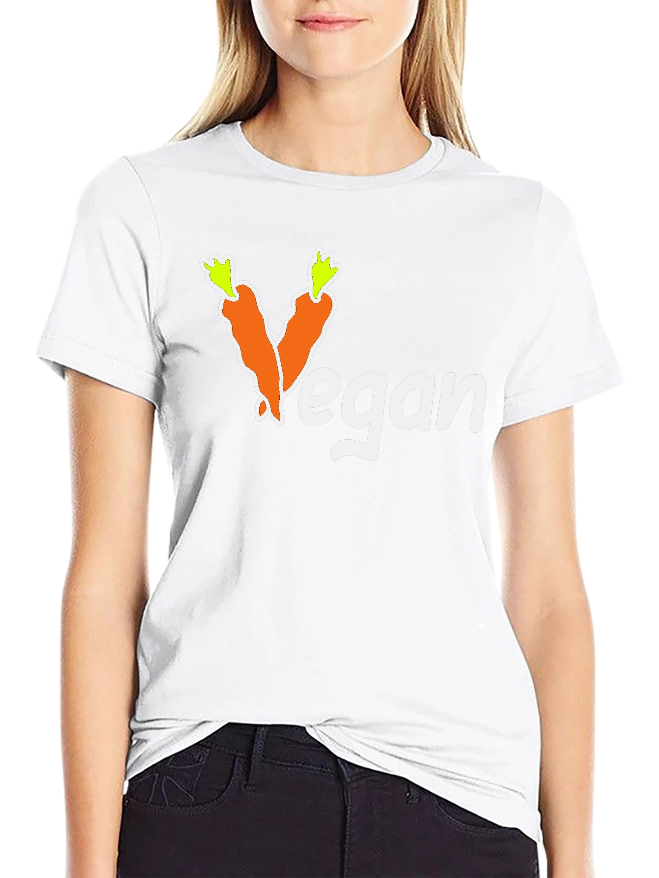 Vegan Carrot Graphic T-Shirt