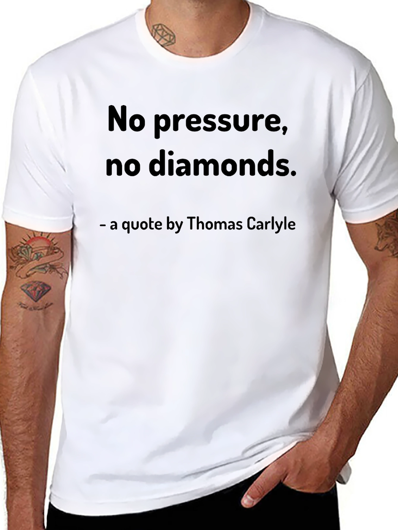 No Pressure No Diamonds T-Shirt