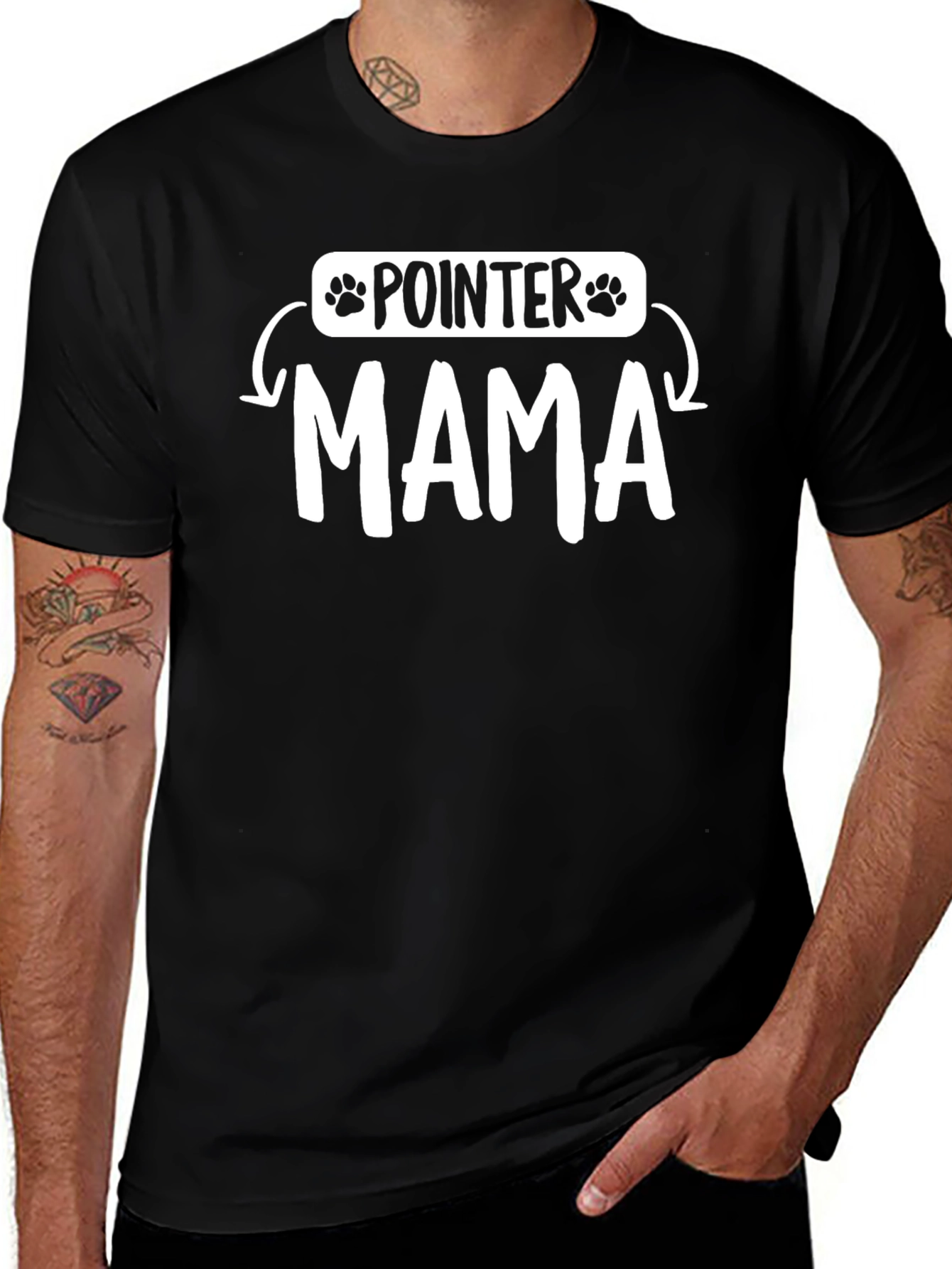 Pointer Mama T-Shirt - Dog Lover Tee