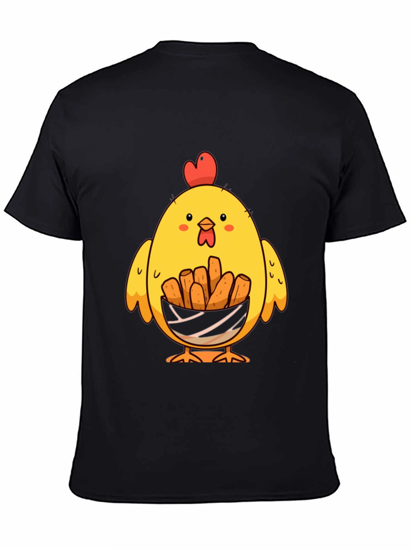 Chicken Nugget Lover T-Shirt - Cute Cartoon Chick