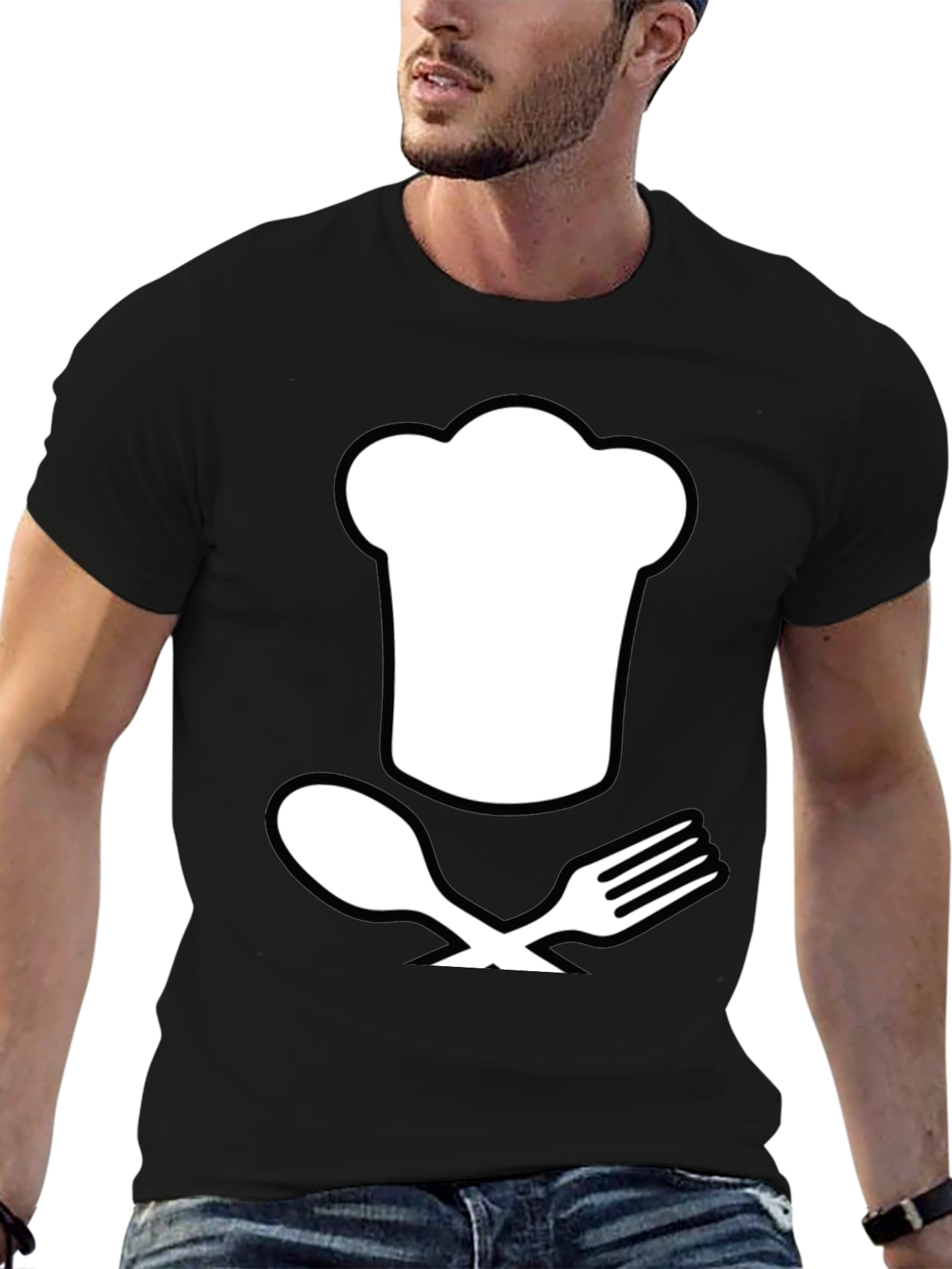 Chef Hat and Utensils T-Shirt