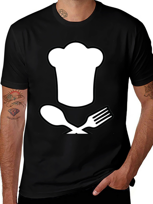 Chef Hat and Utensils T-Shirt