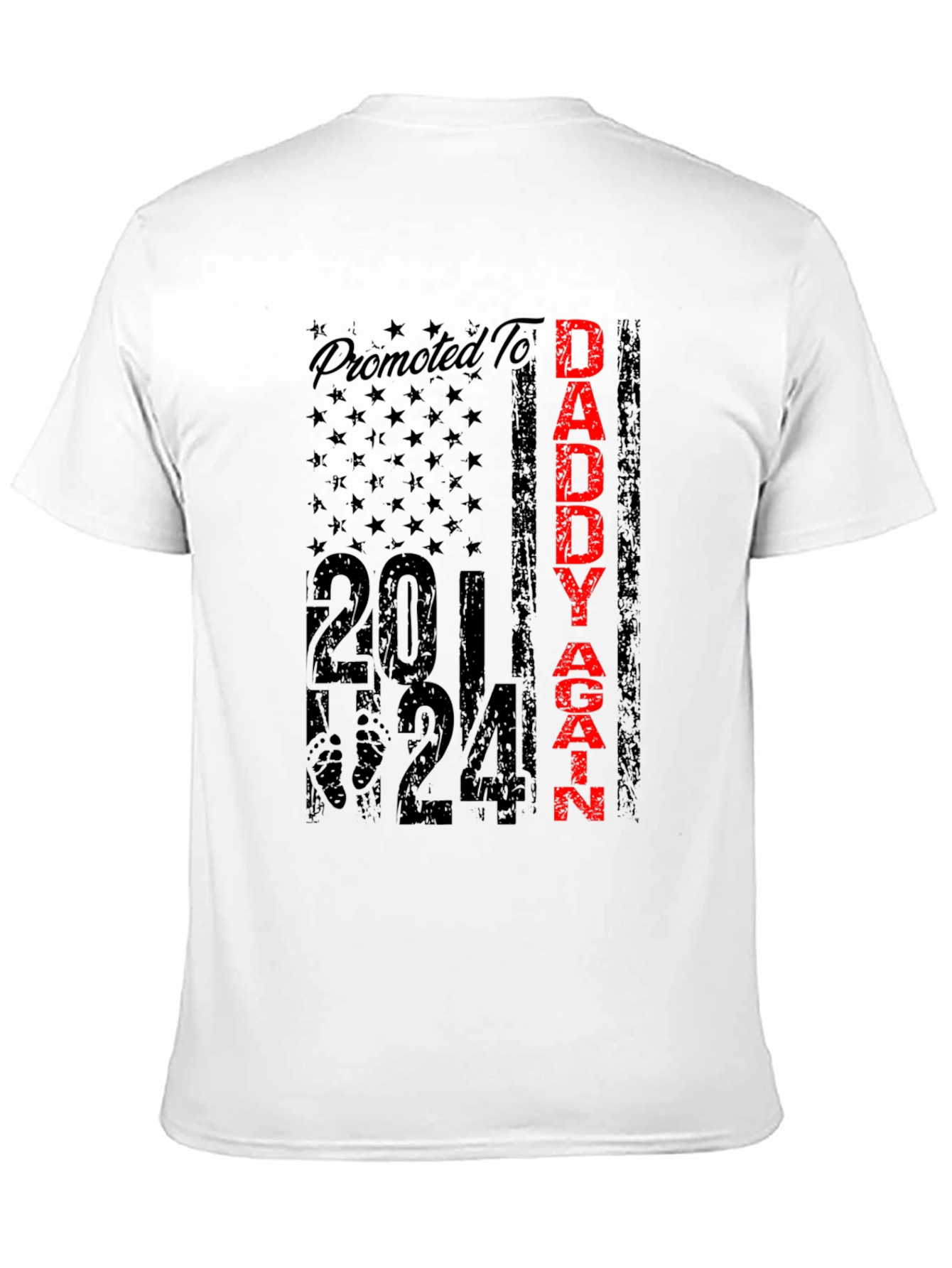 Promoted to Daddy Again 2024 T-Shirt