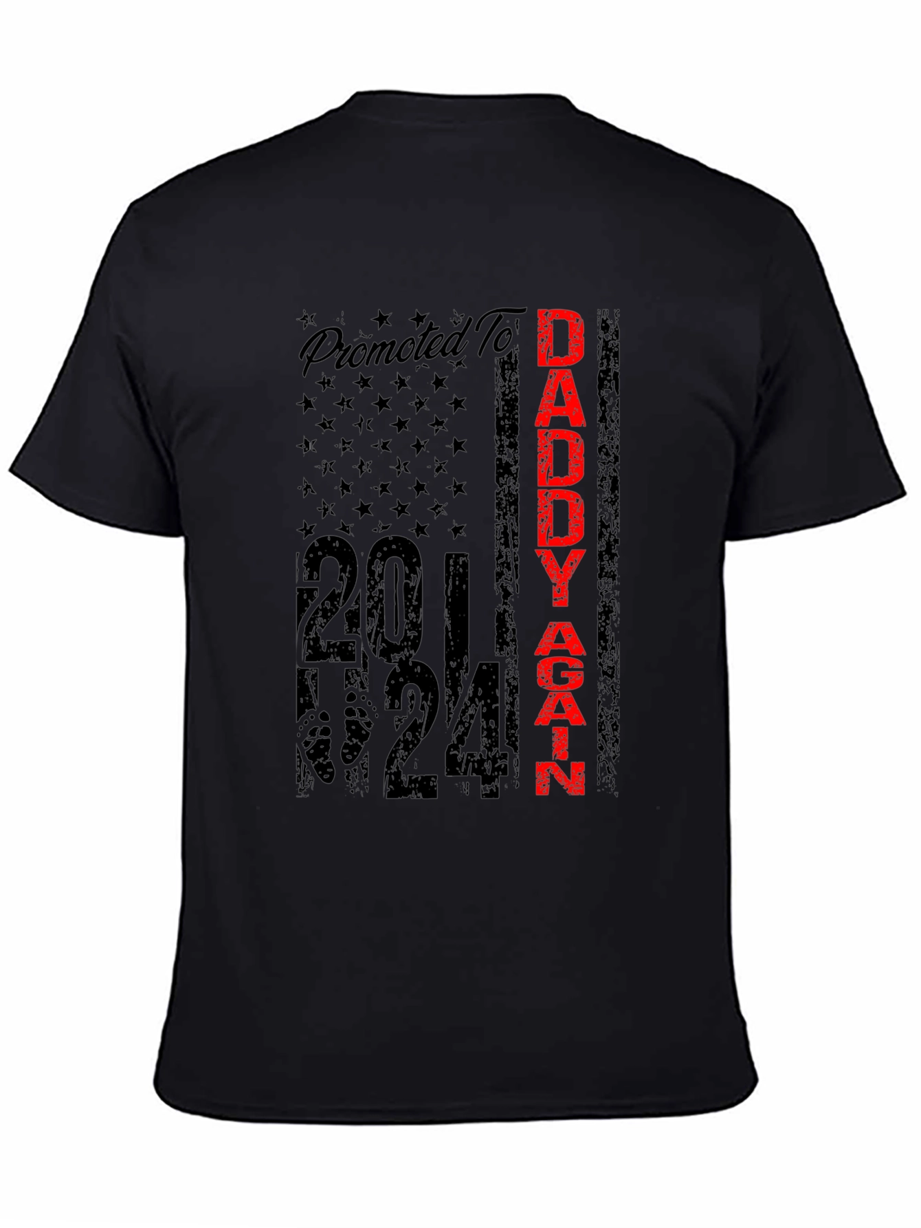 Promoted to Daddy Again 2024 T-Shirt