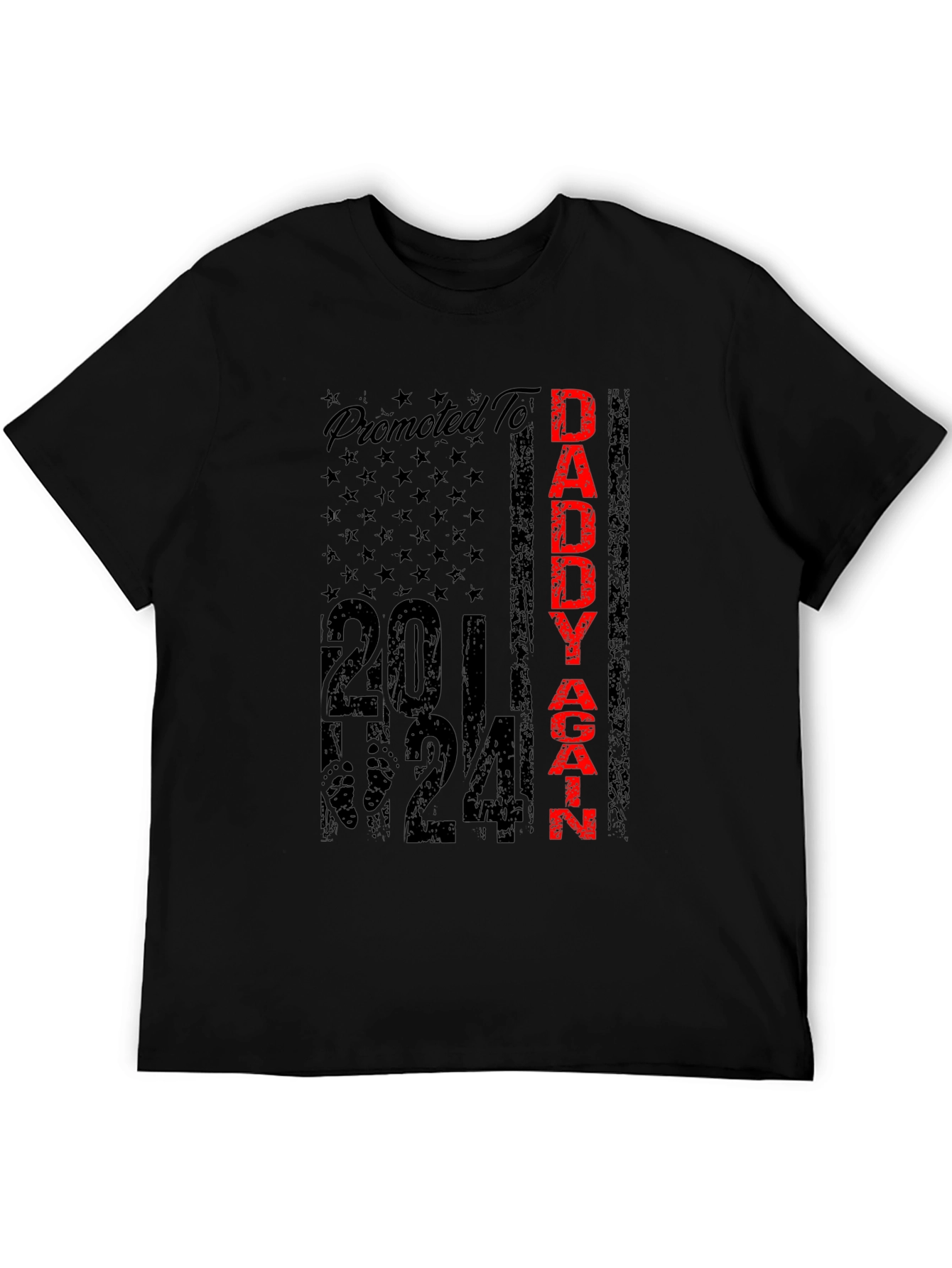 Promoted to Daddy Again 2024 T-Shirt