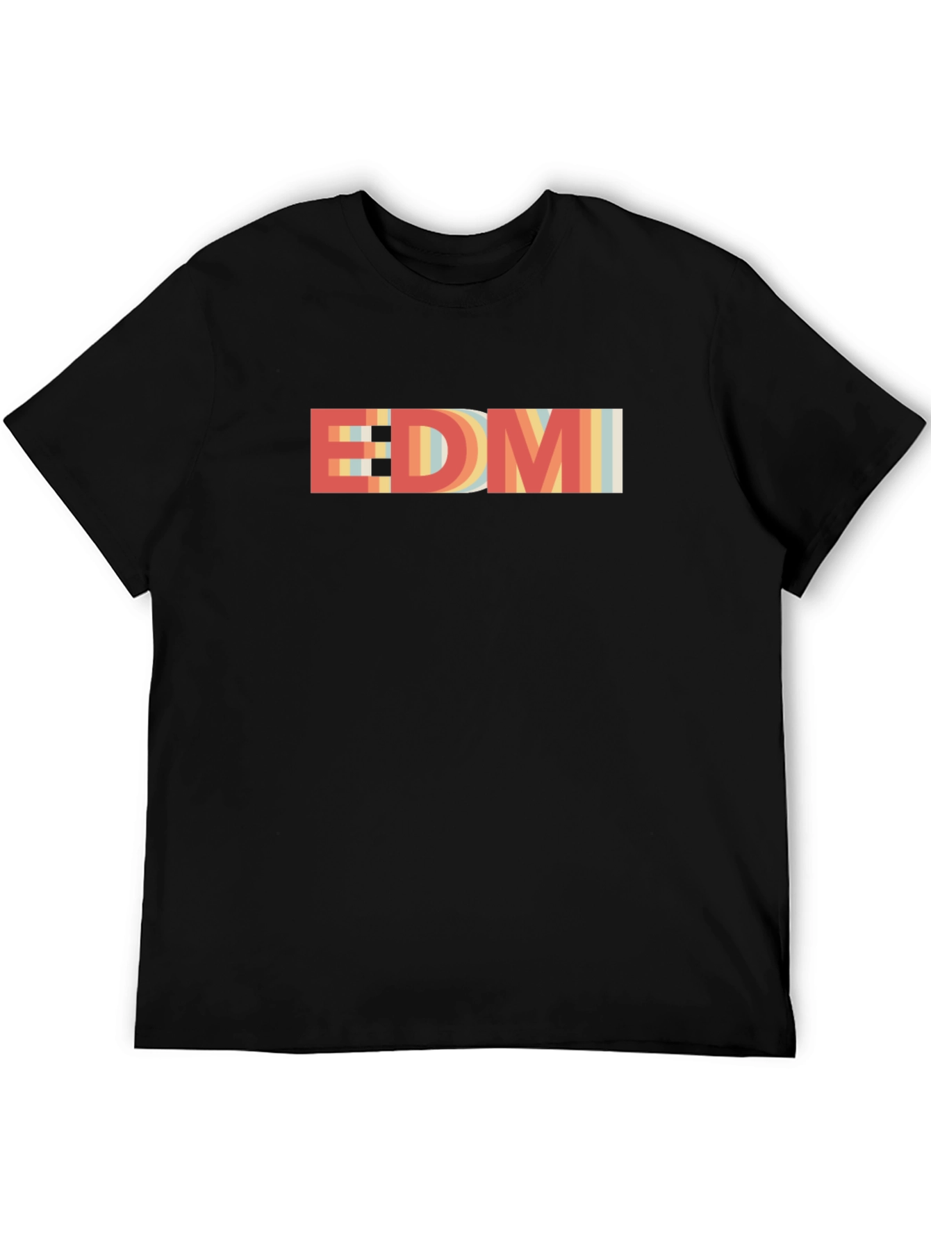 Retro EDM Music Graphic T-Shirt