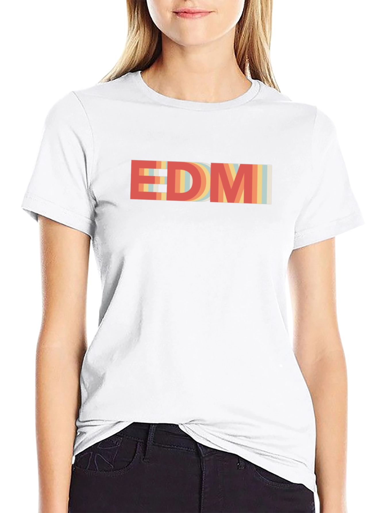 Retro EDM Music Graphic T-Shirt