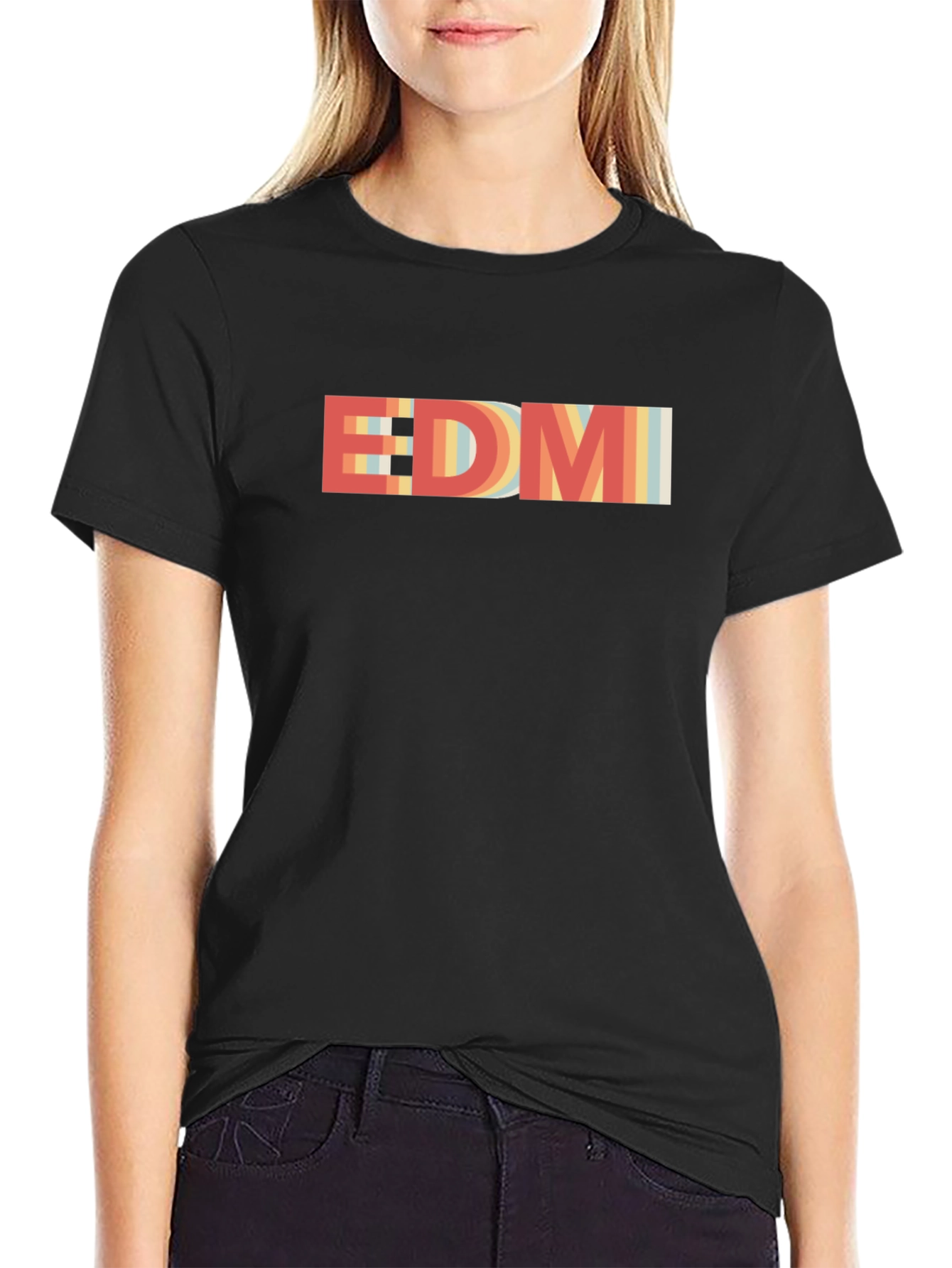 Retro EDM Music Graphic T-Shirt