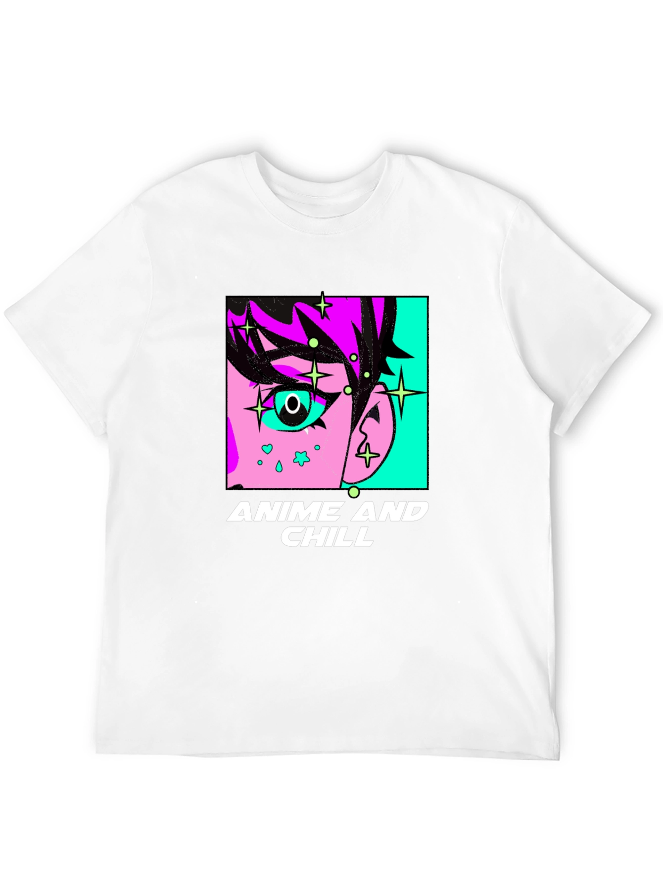 Anime and Chill Graphic Tee