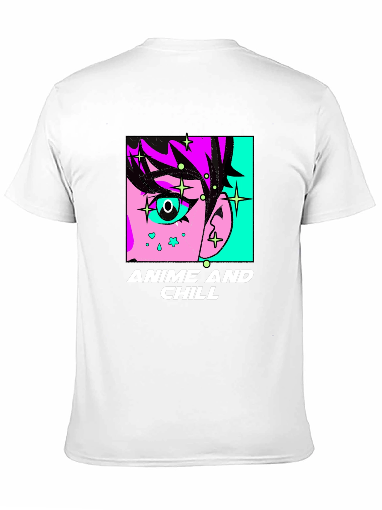 Anime and Chill Graphic Tee