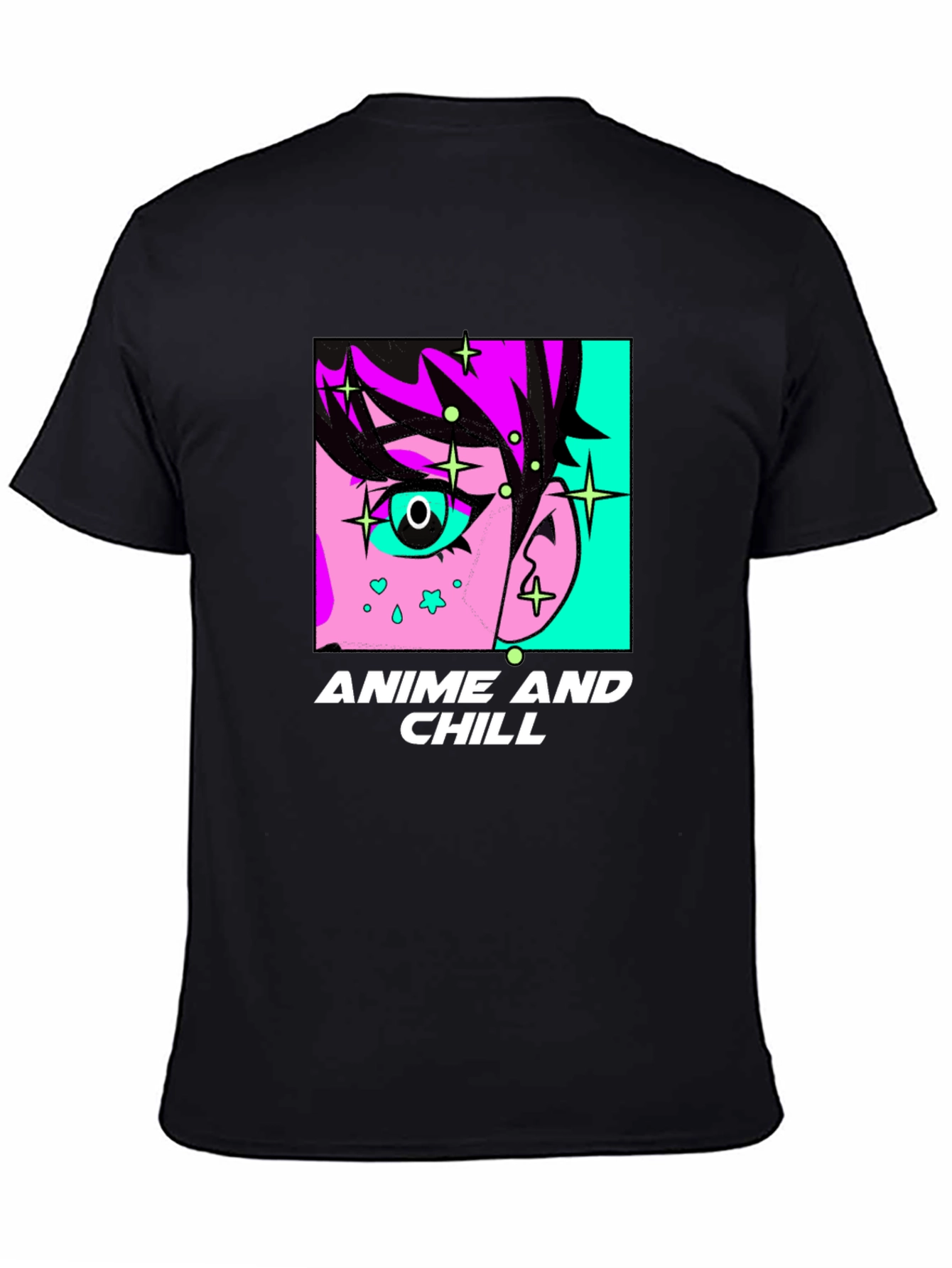 Anime and Chill Graphic Tee