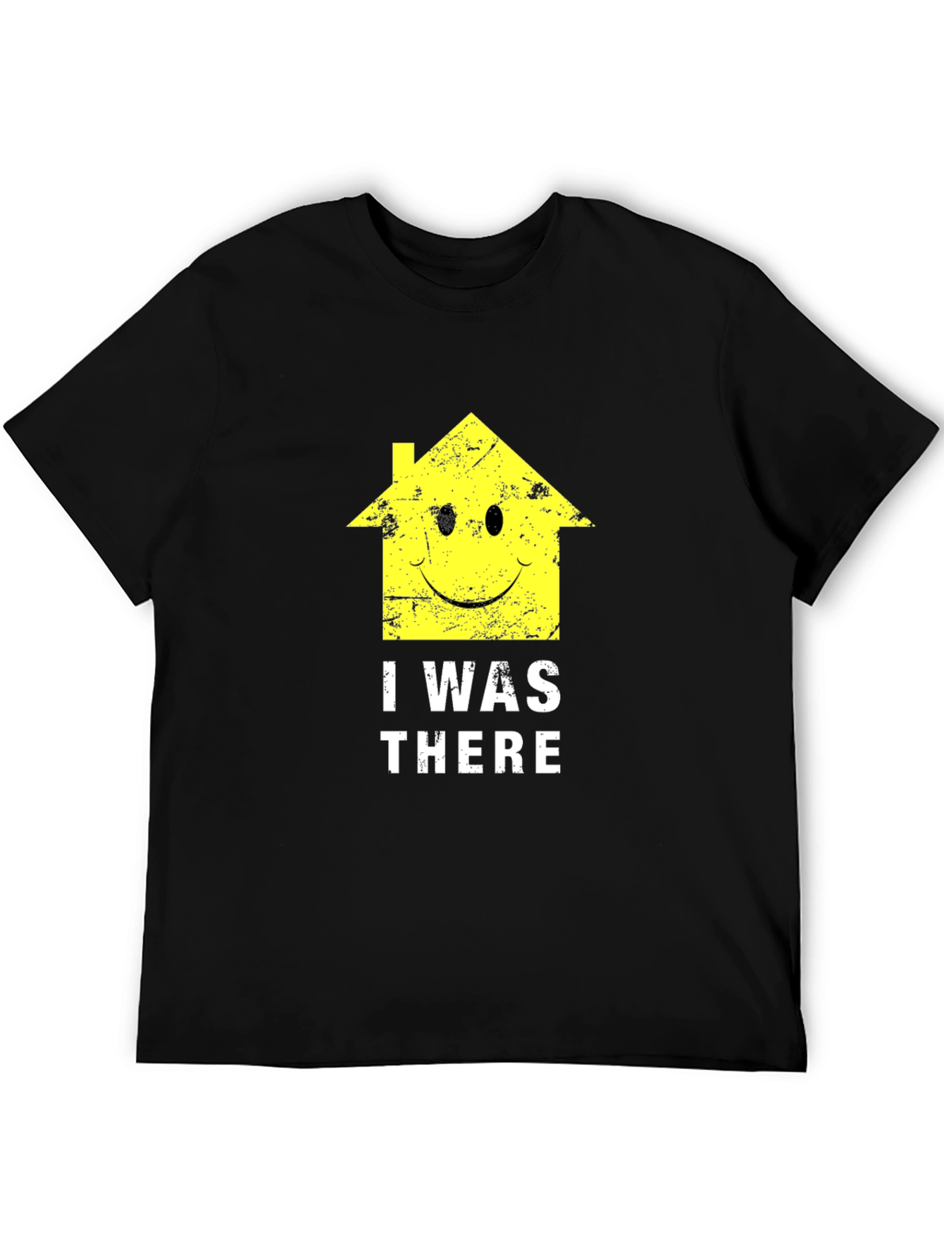 I Was There Smiley House Graphic T-Shirt