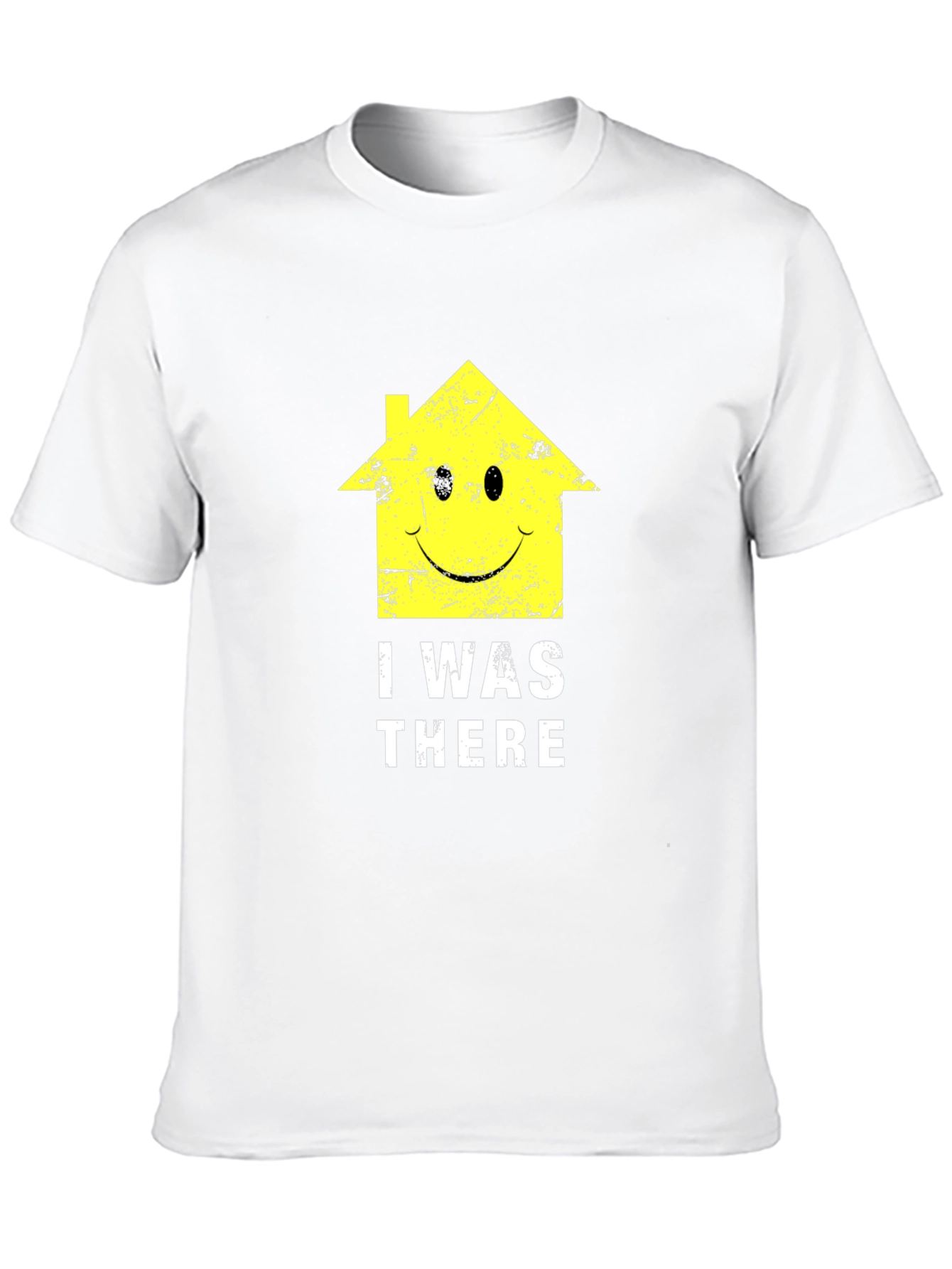 I Was There Smiley House Graphic T-Shirt