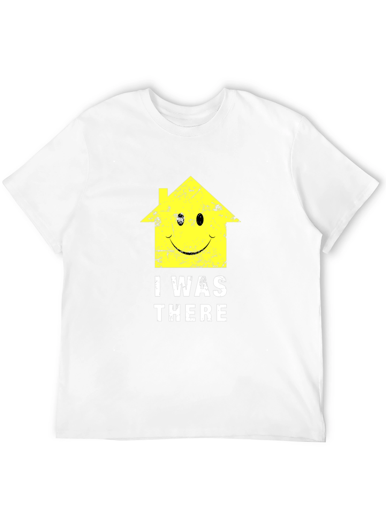 I Was There Smiley House Graphic T-Shirt