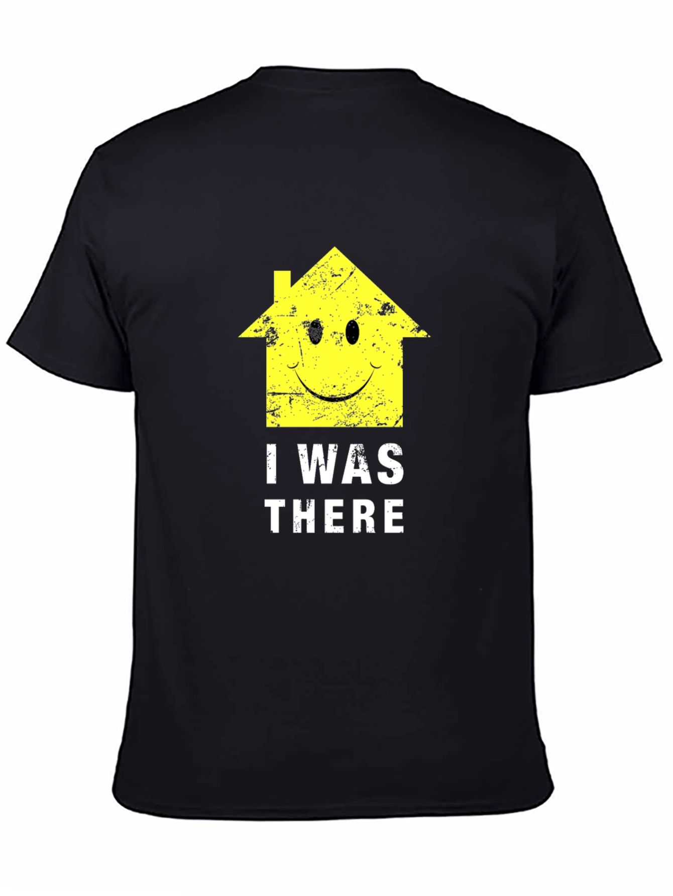 I Was There Smiley House Graphic T-Shirt