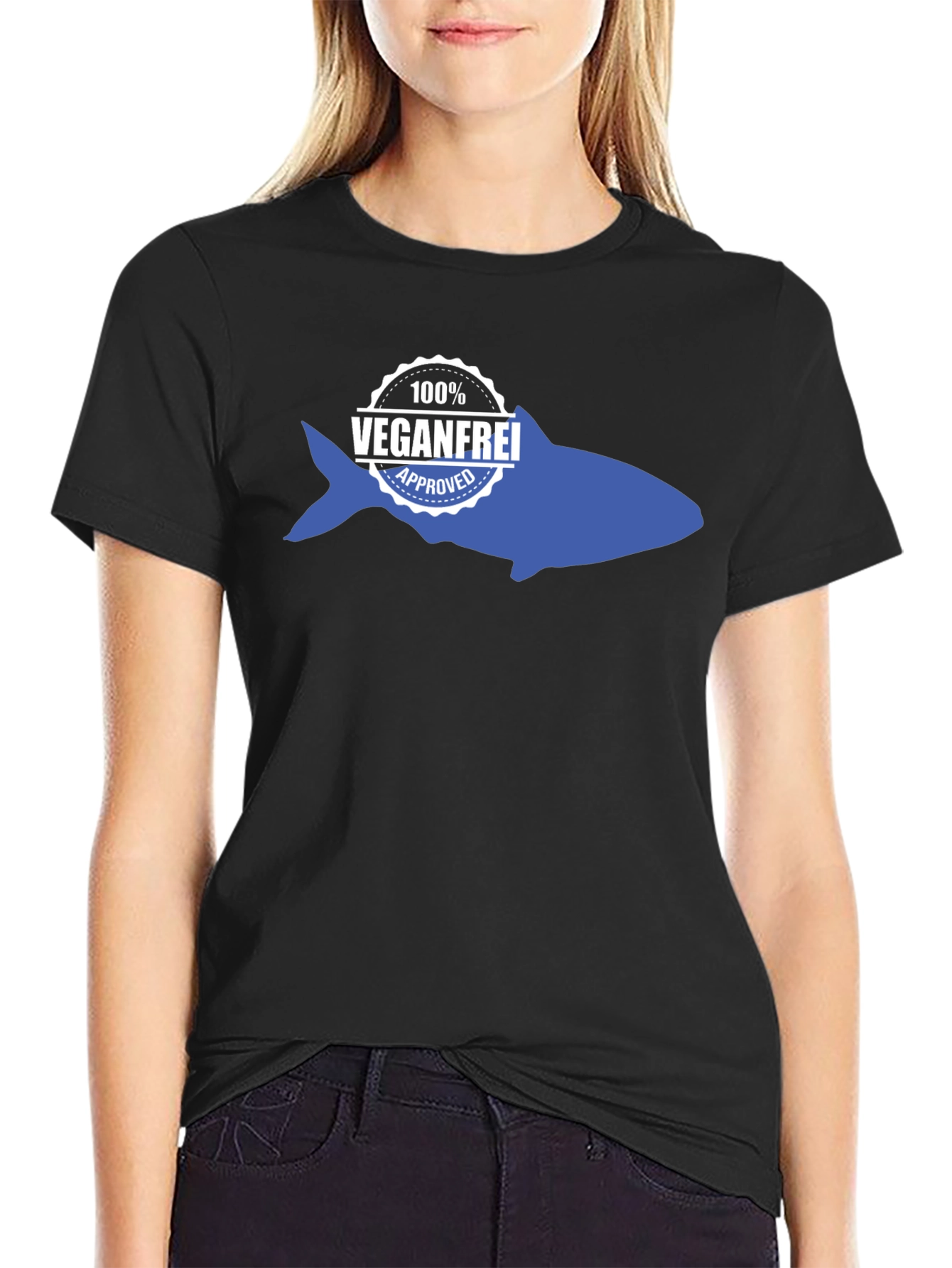 Vegan Frei Shark T-Shirt